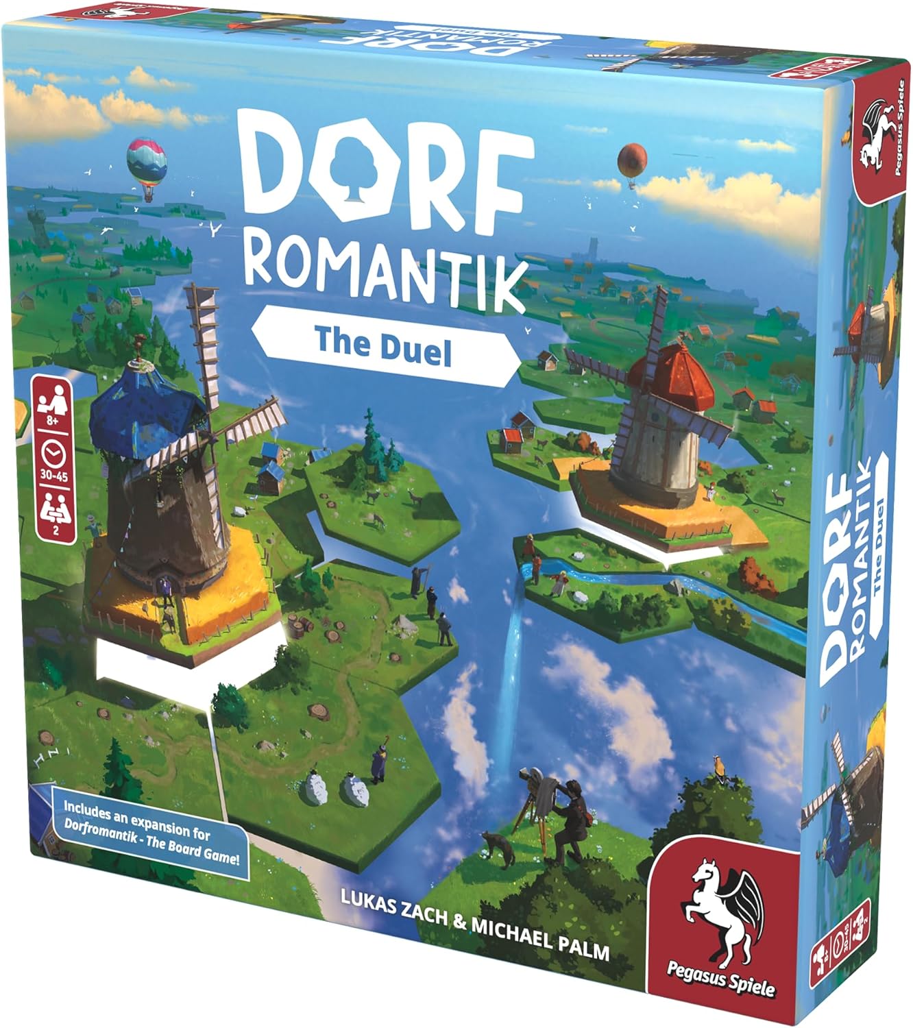 Pegasus Spiele Dorfromantik - Das Duell English Edition Board Game 5