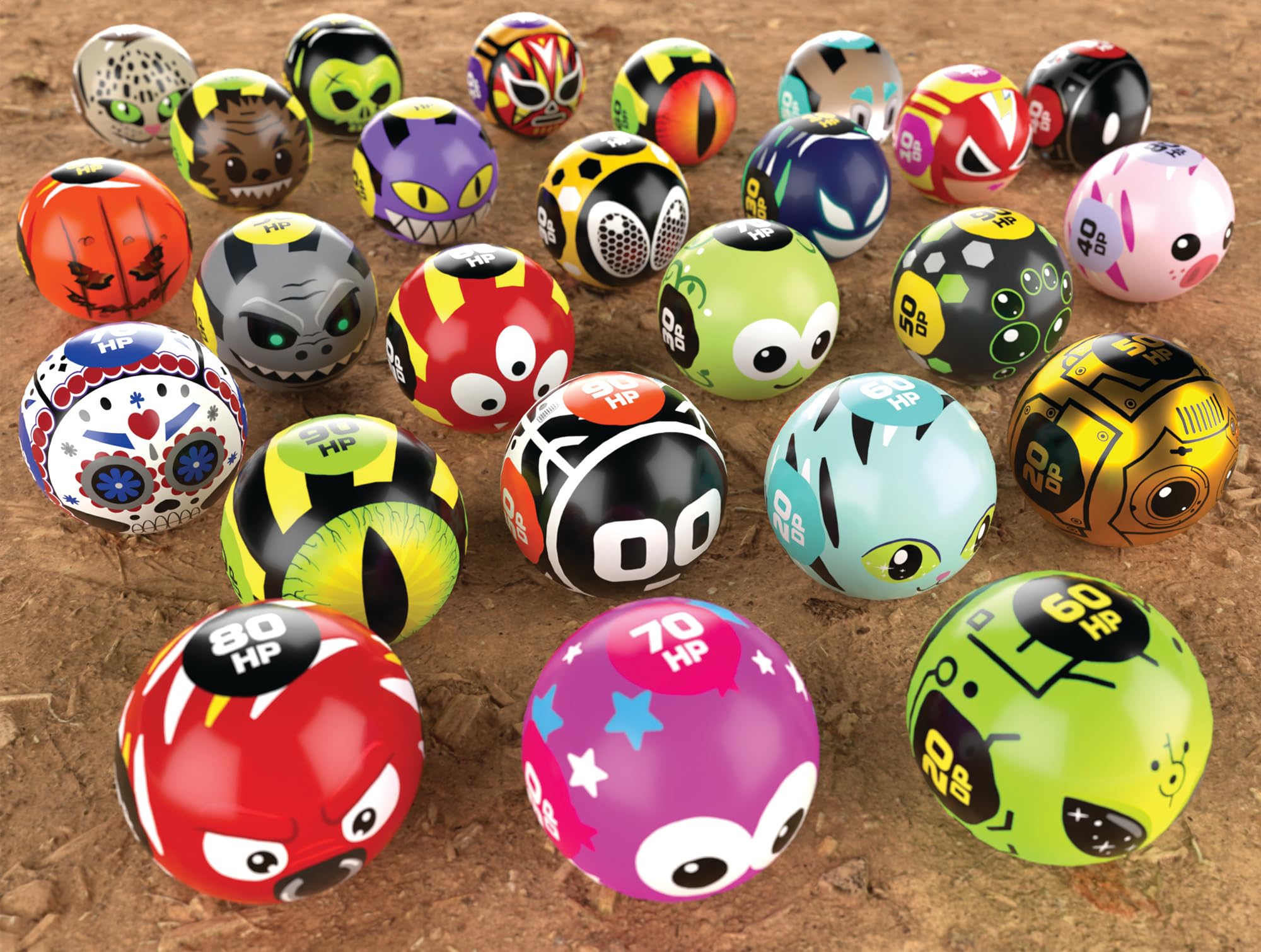 Freak Marbles Blind Pack - Collectible Character Figures with Unique Powers and Skins 7