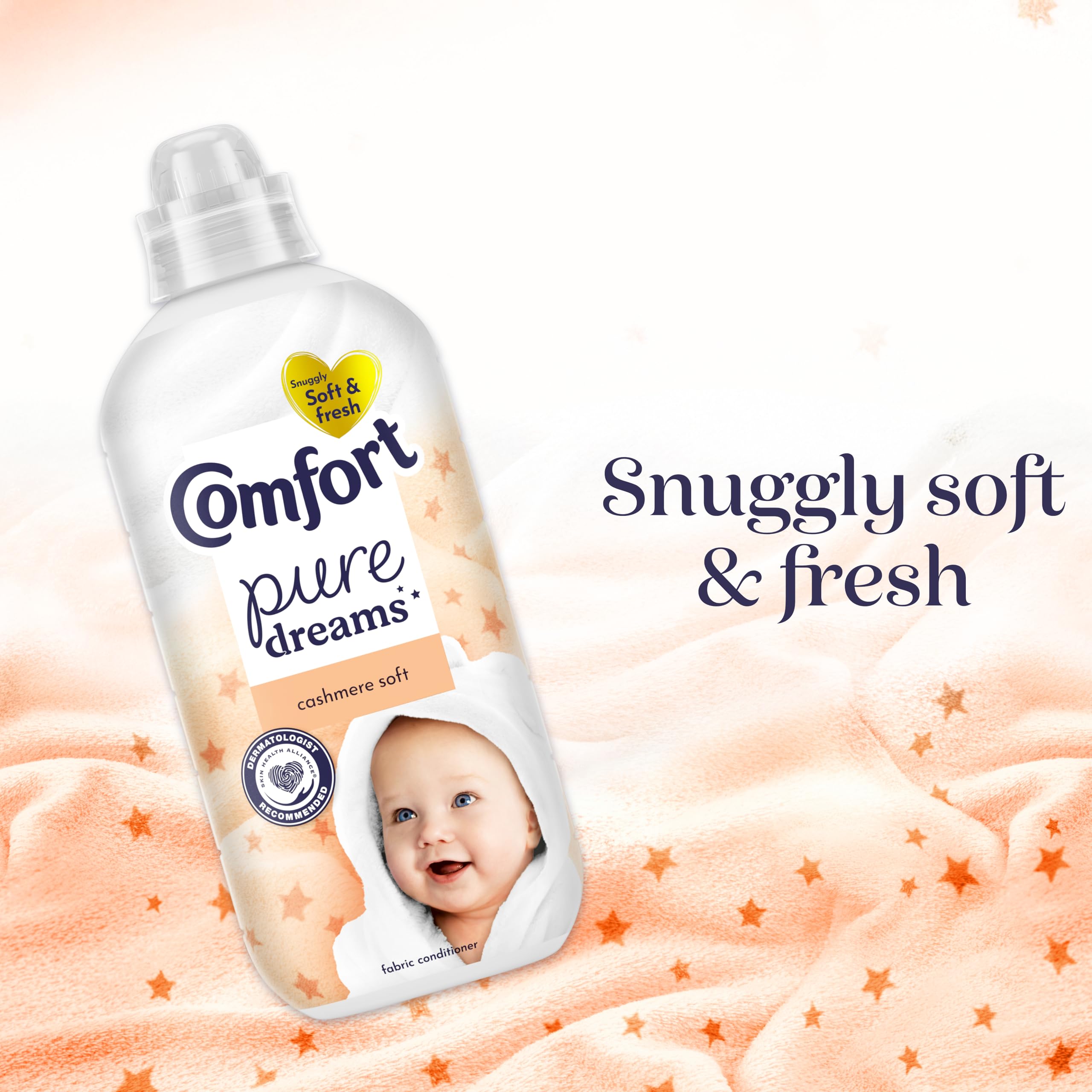 Comfort Pure Dreams Cashmere Soft Fabric Conditioner - Dermatologist Recommended 4