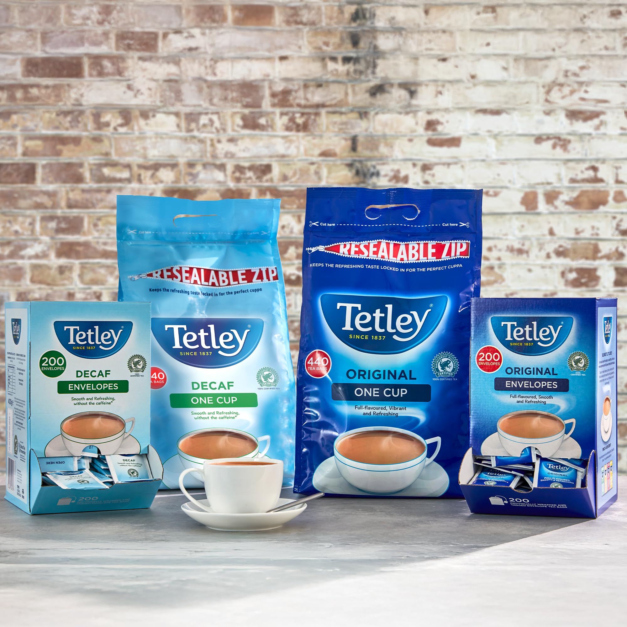 Tetley Original Tea Envelopes (Pack of 200) 9