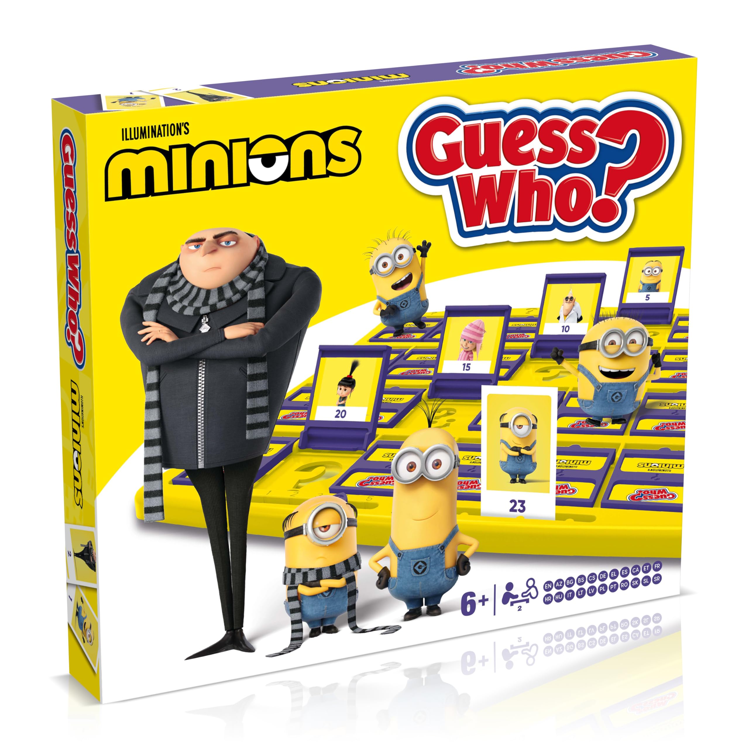 Winning Moves Minions Guess Who? Board Game - Ages 7-12, 2 Players