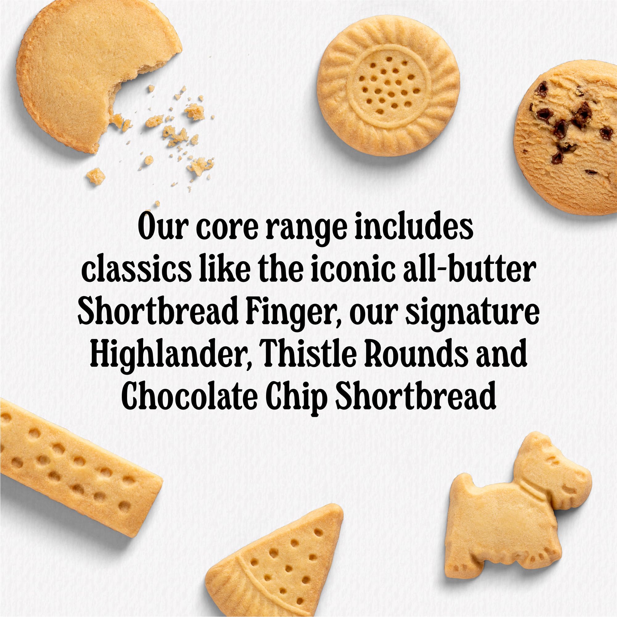 Walker's Shortbread Gluten Free Rounds, Traditional Pure Butter Scottish Cookies, 60 Pack 4