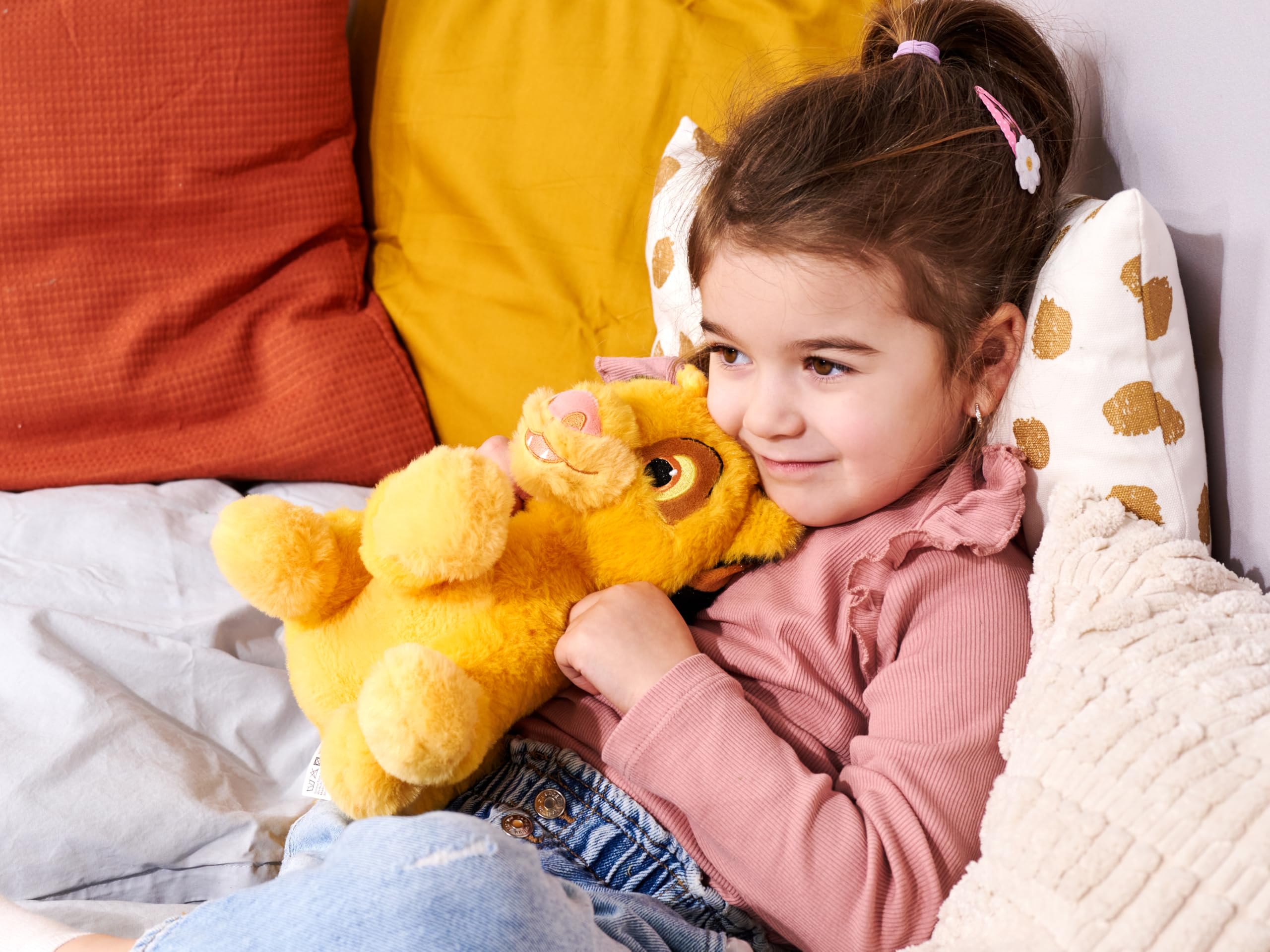 Simba Plush Toy - 25cm Disney The Lion King Soft Stuffed Animal 8