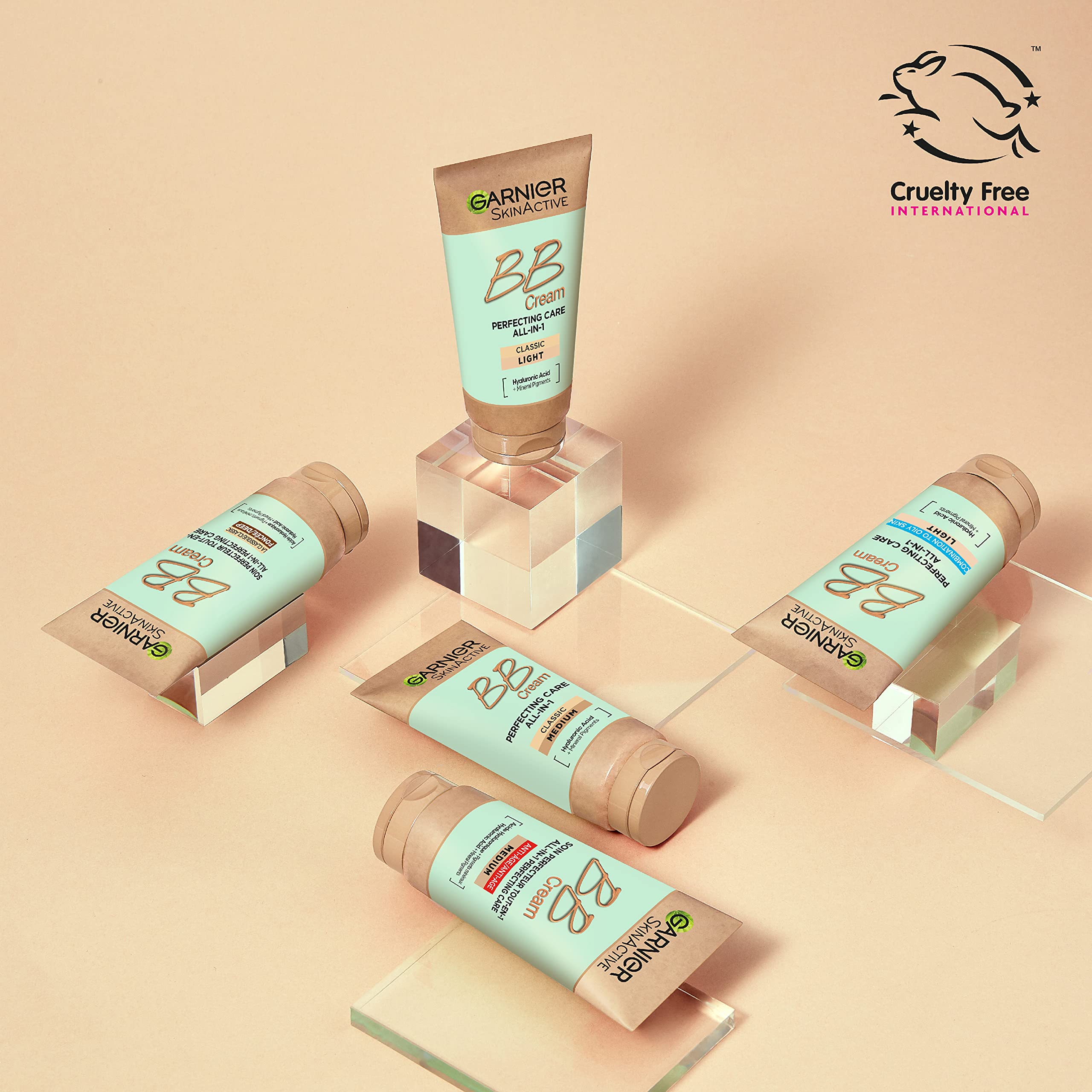 Garnier SkinActive All-in-1 BB Cream, Classic Medium, SPF 15, 50 ml
