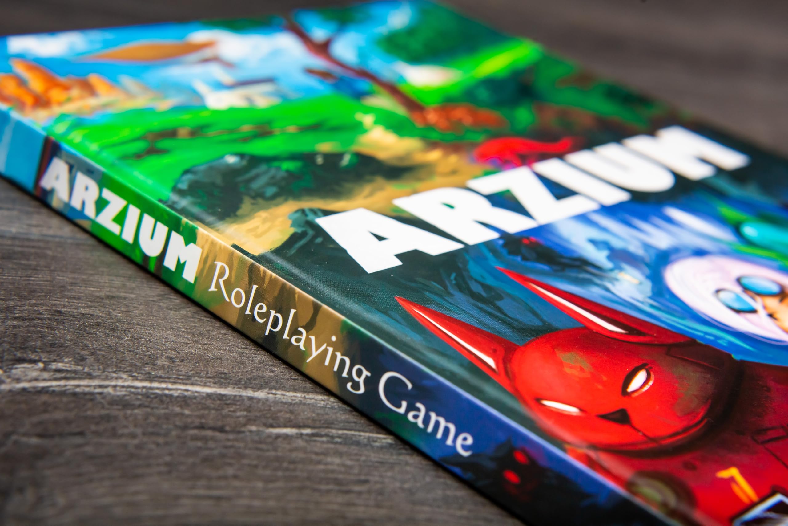 World of Arzium RPG Book - Red Raven Games 3