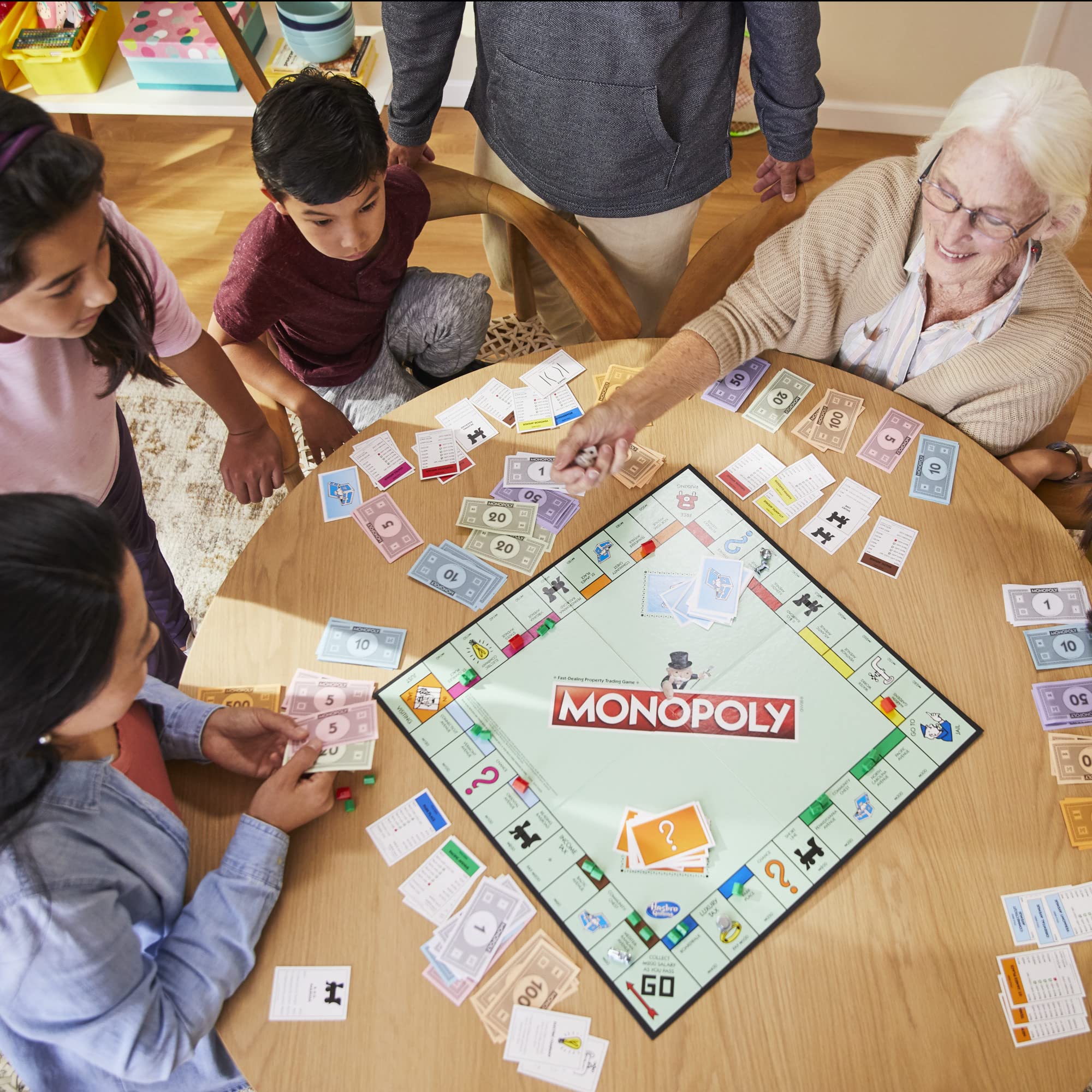 Monopoly Classic Board Game for 2-6 Players 9
