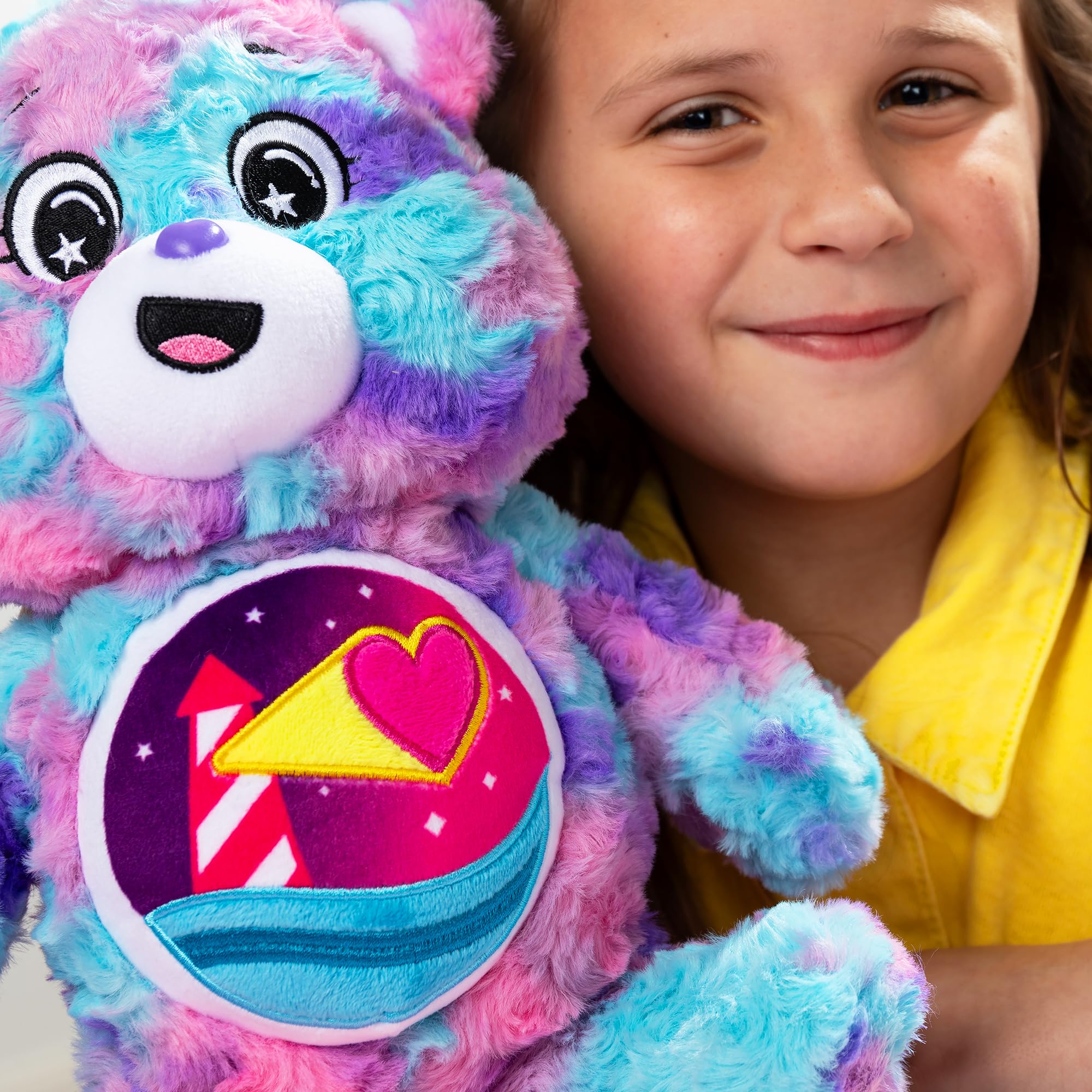 Basic Fun Care Bears 35cm Colour Splash Plush – Loveshine Bear Eco-Friendly 3