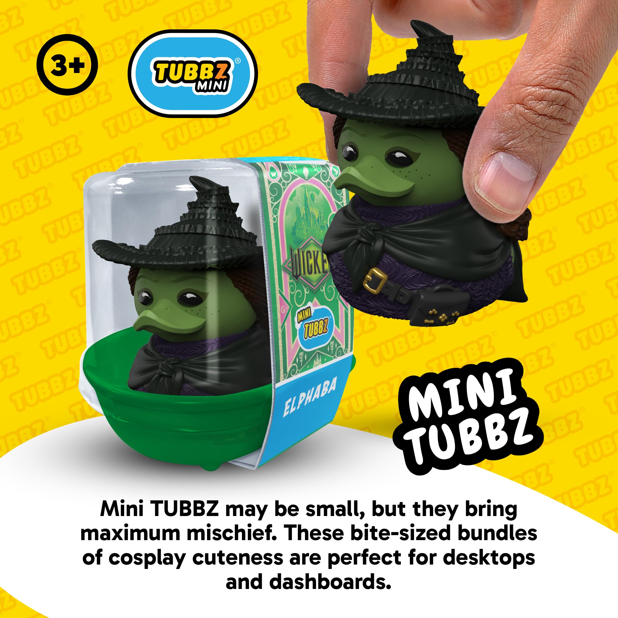 TUBBZ Mini Collectible Figure - Ghost Papa Emeritus I Cosplaying Rubber Duck | 2 Inch 3