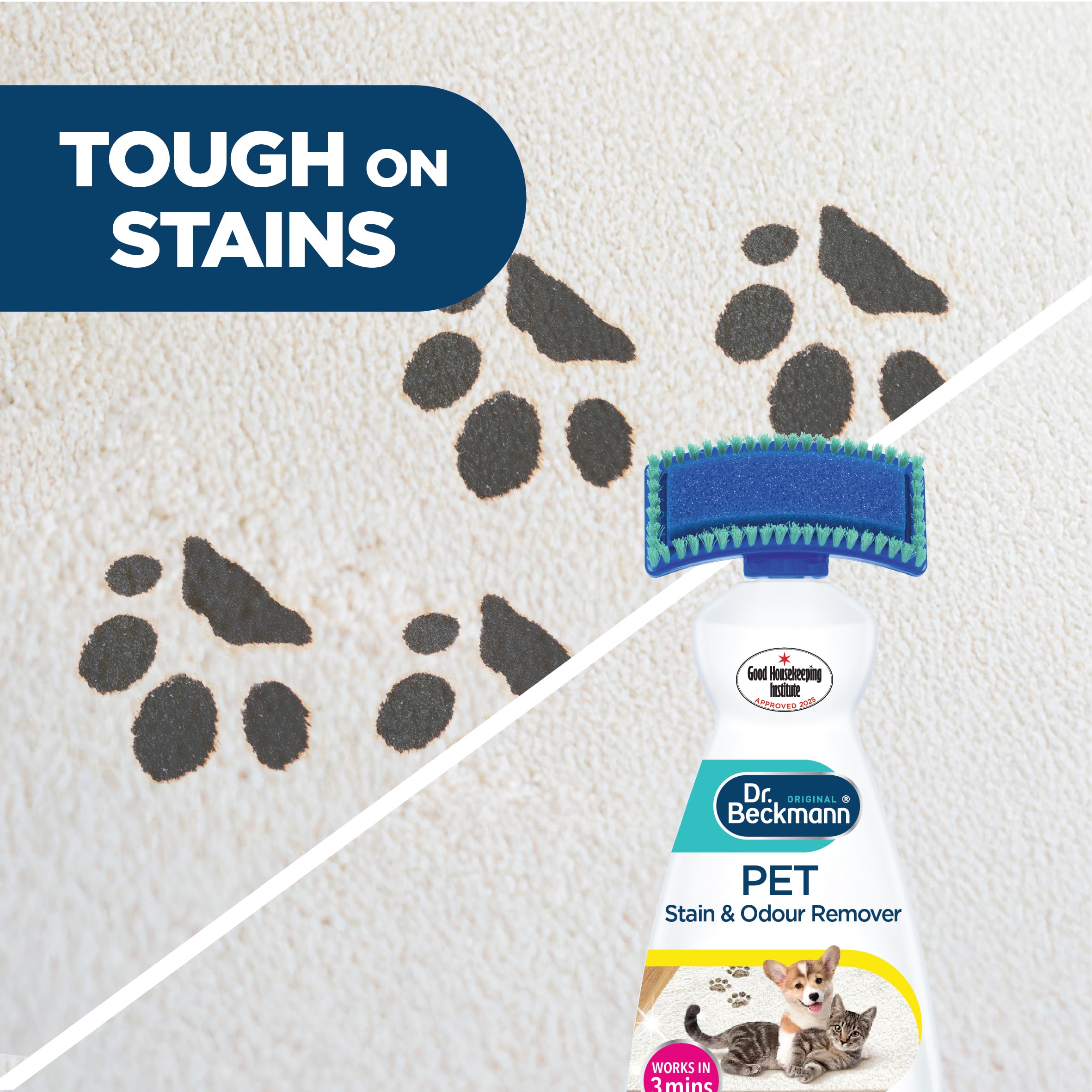 Dr. Beckmann Pet Stain & Odour Remover - Fast-Acting Oxy Formula | 650 ml Liquid Spray 5