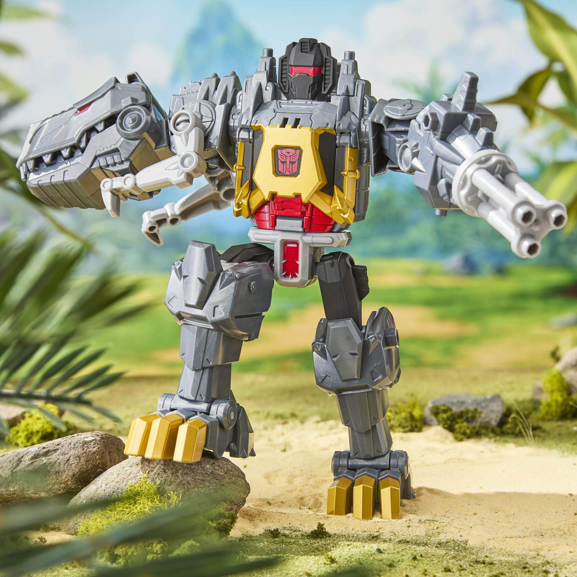Transformers Grimlock Chomp & Battle Action Figure - 22.5 cm Robot | Converts in 4 Steps 8