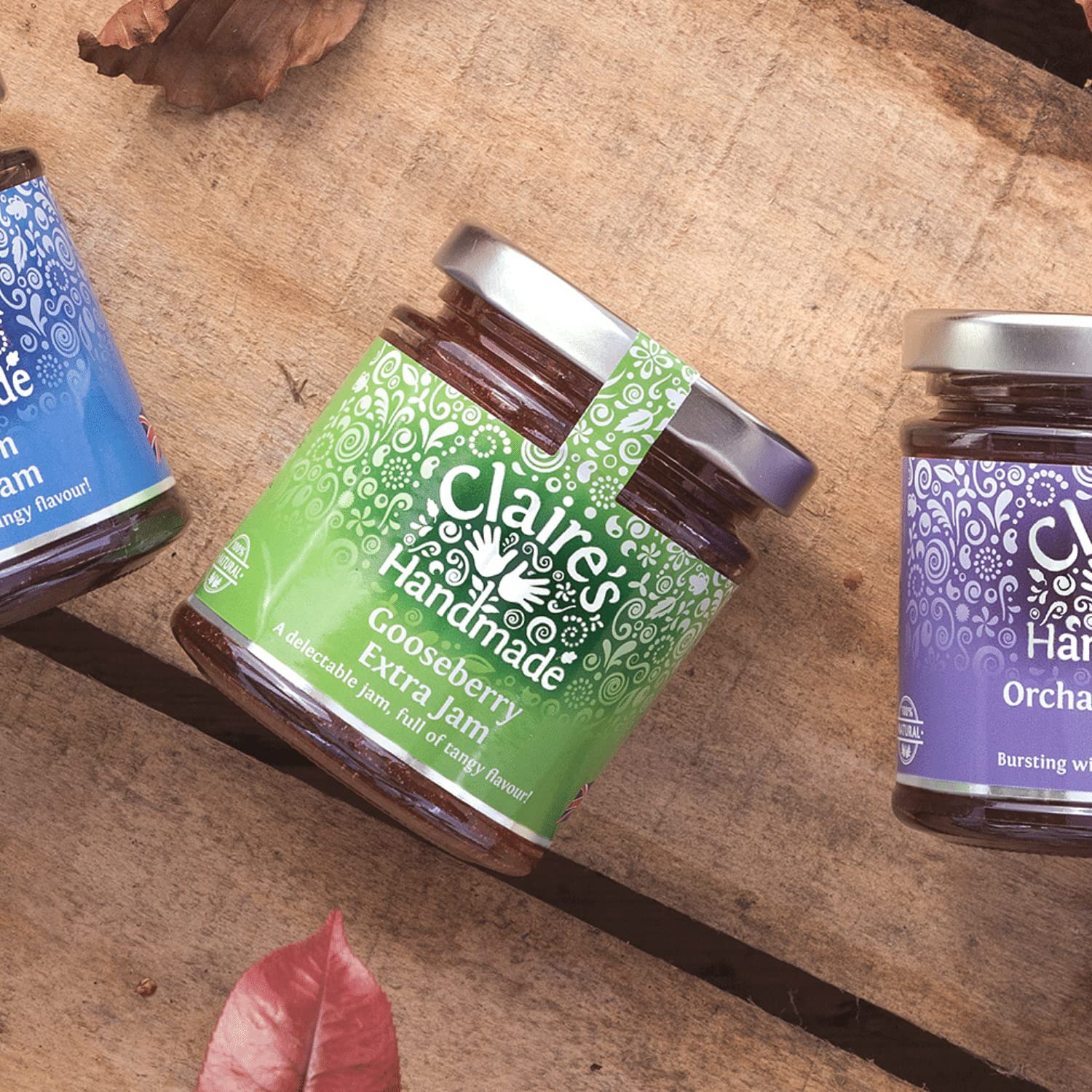 Claire's Handmade Gooseberry Extra Jam - Tart & Full-Flavoured | 227g | Vegan & Gluten Free 4