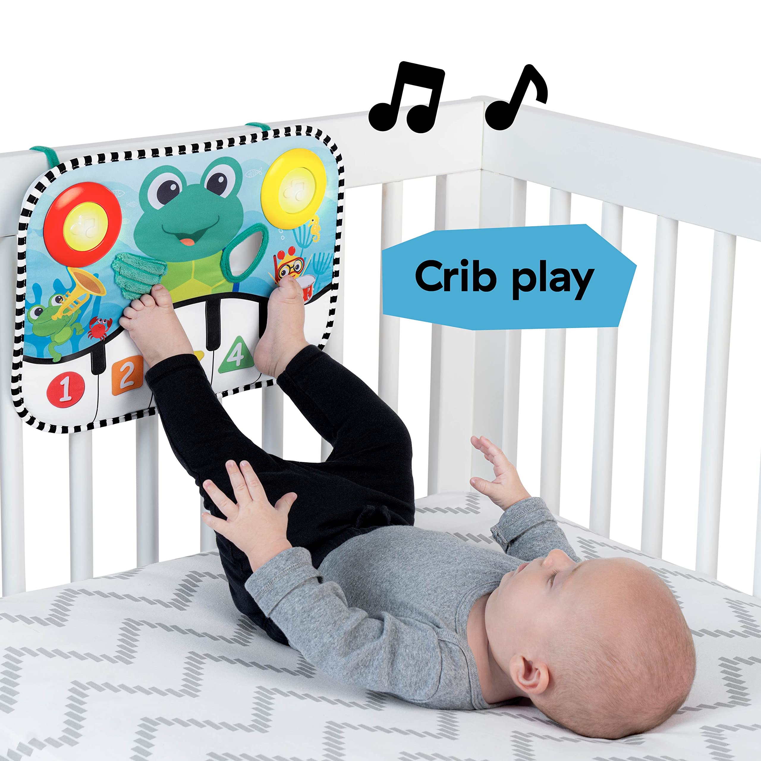 Baby Einstein Ocean Explorers Neptune's Kick & Explore Musical Kick Pad - Educational Toy for 3 Months+ 2