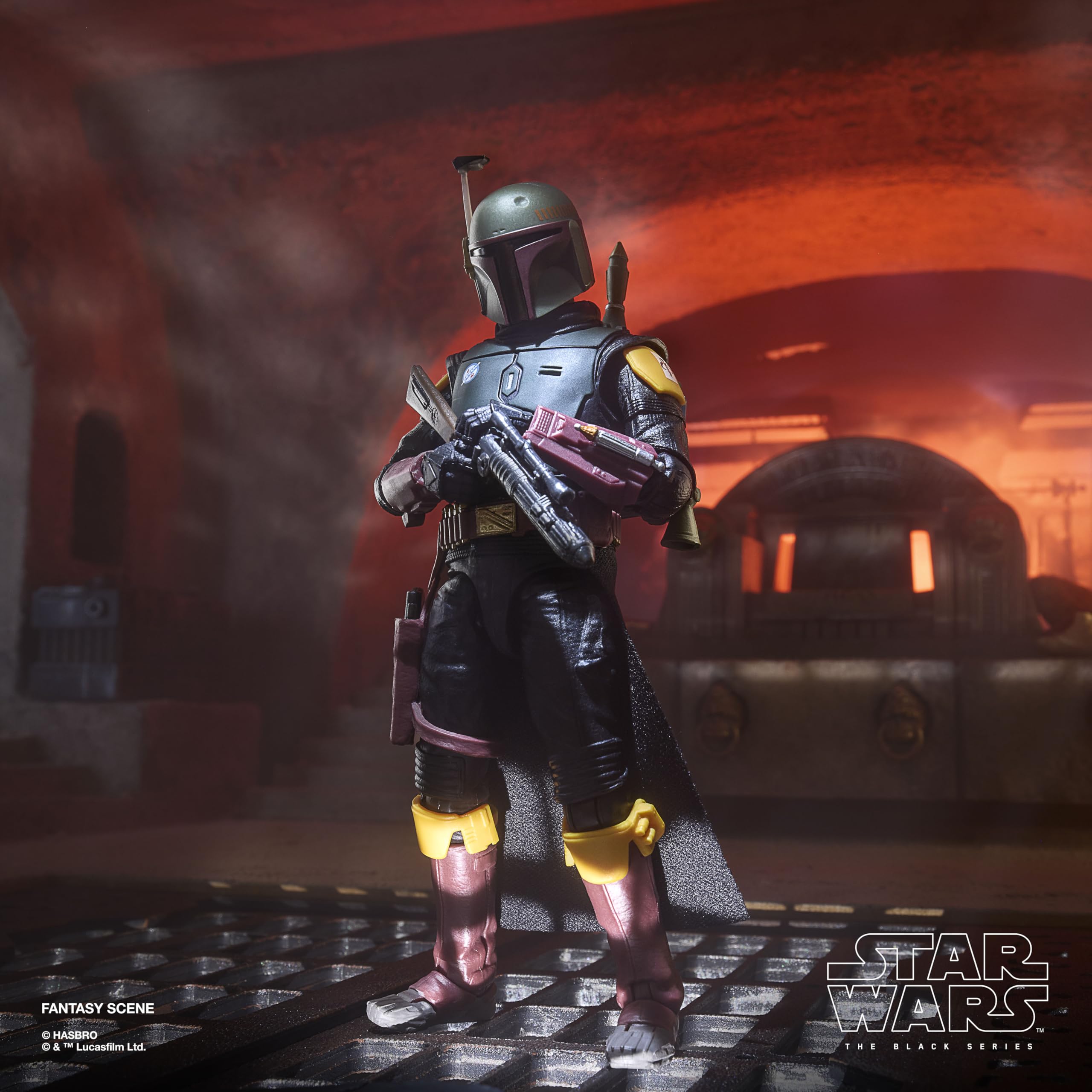Star Wars The Black Series Boba Fett - The Book of Boba Fett Figure | 6 Inch | Hasbro 6