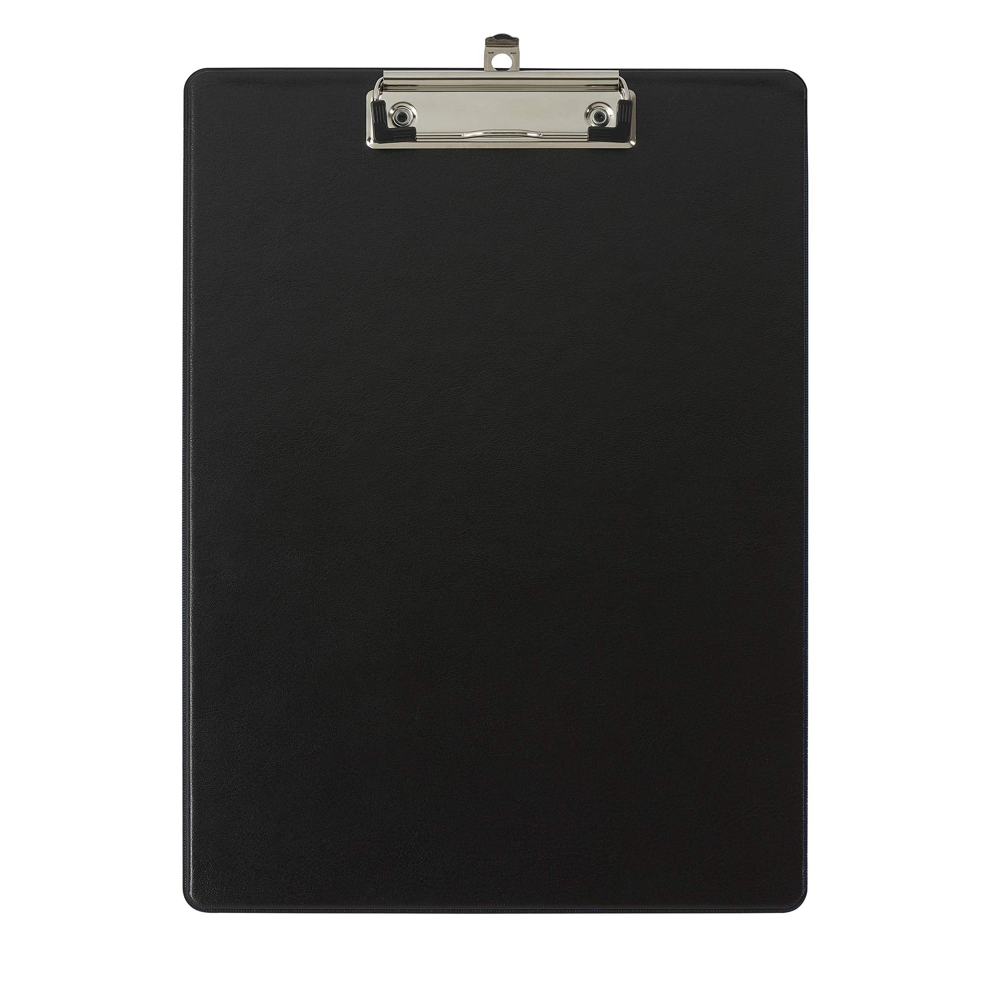 Exacompta Clipboard with Pocket - Black Balacron for A4 Documents | 23x32cm