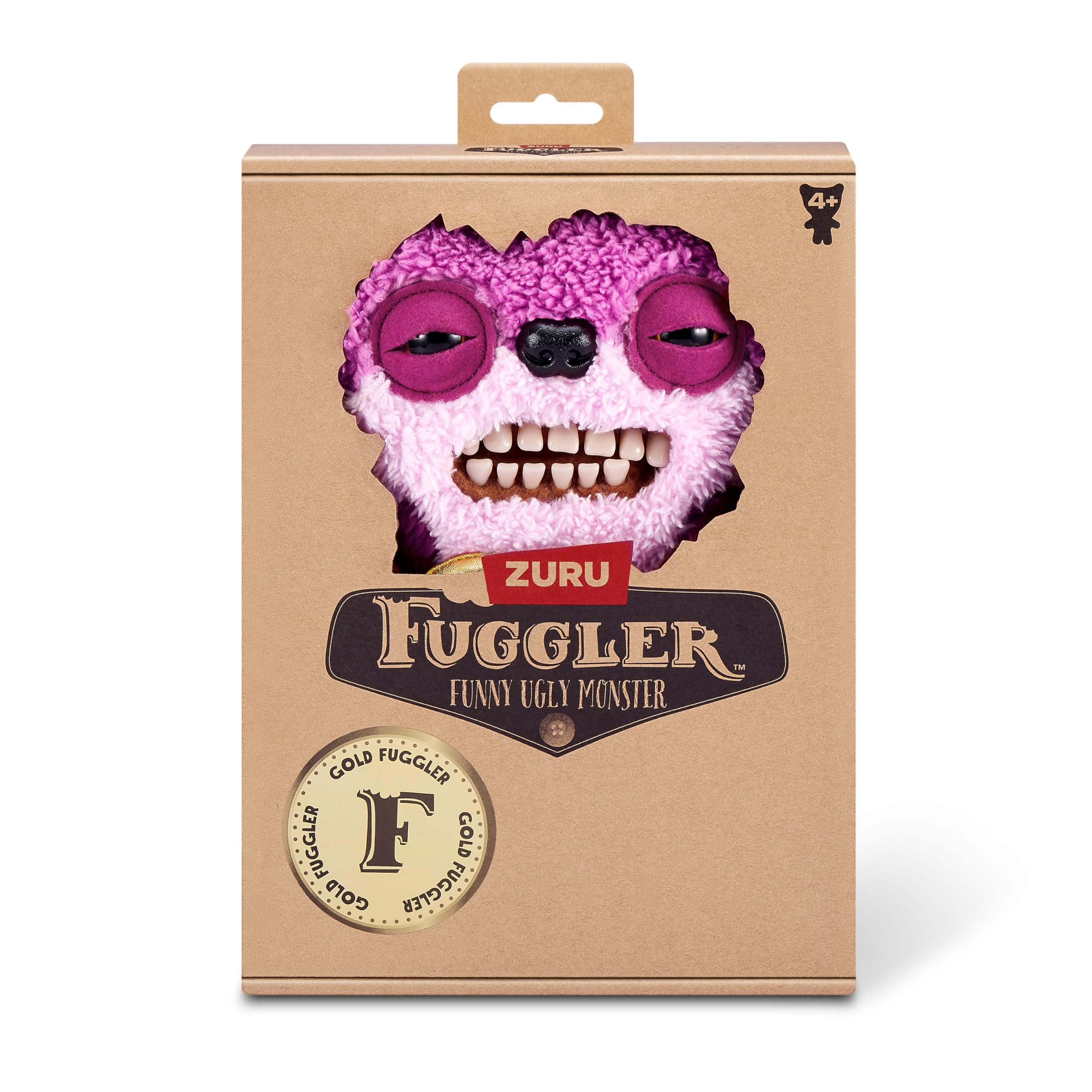 Fuggler Gold Fuggs by ZURU - Funny Ugly Monster Plush Collectible Toy for Kids 4+ 3