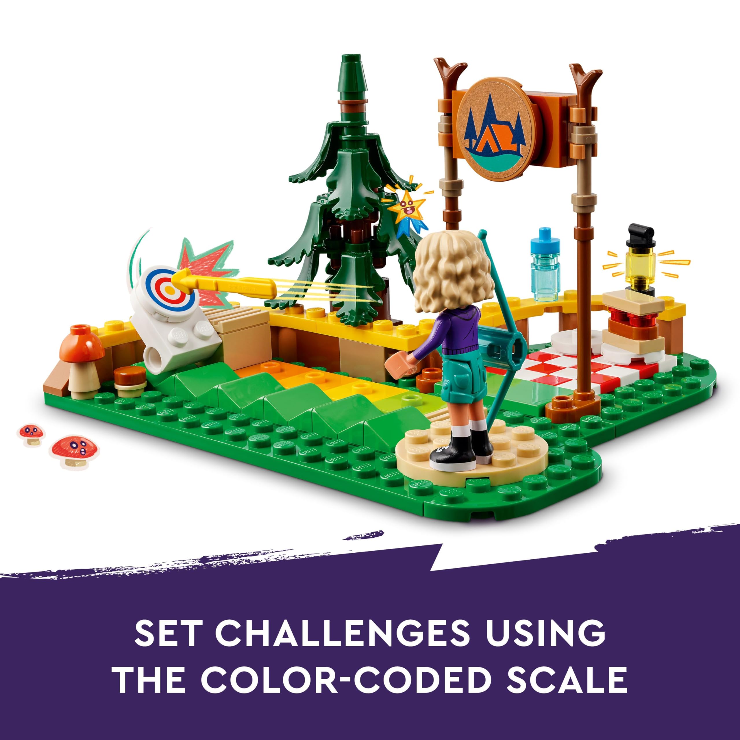 LEGO Friends Adventure Camp Archery Range Set - Building Toy for 6+ Year Olds 11