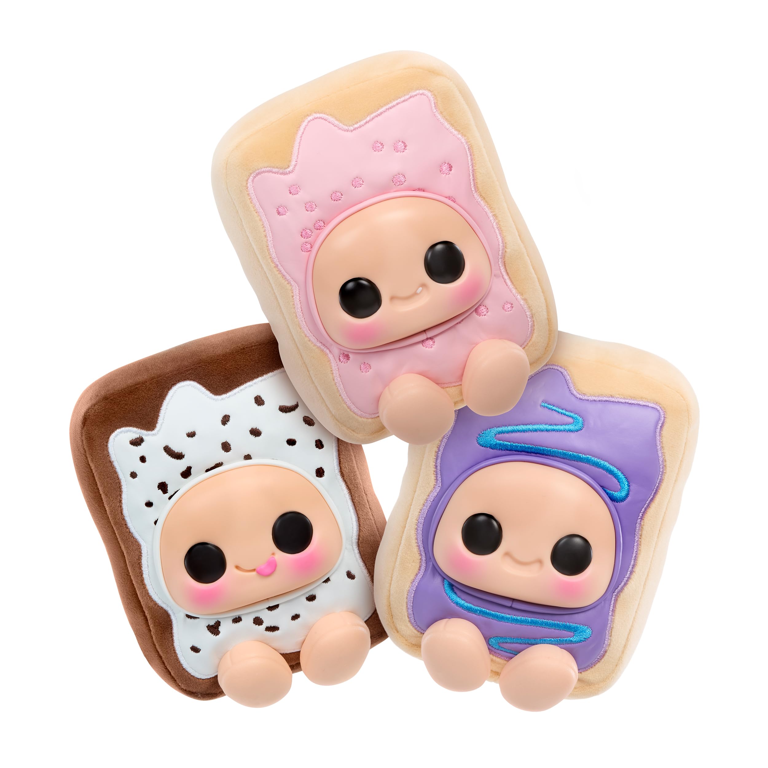 Hyojo Pop-Tarts Series Squishy Collectible - Frosted Cherry, Wild Berry, or Cookies & Creme | Ages 8+ 9