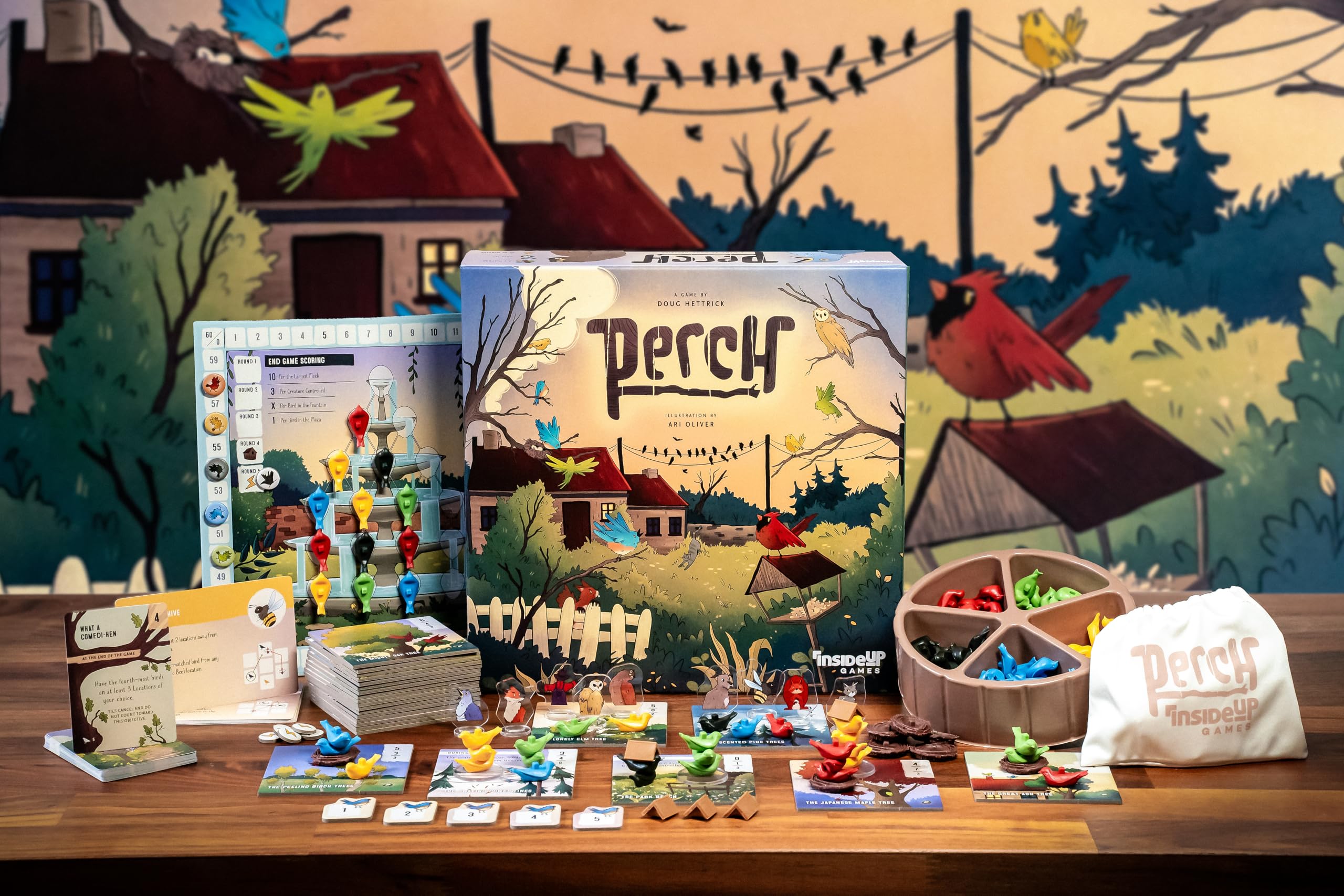 Inside Up Perch Board Game 2
