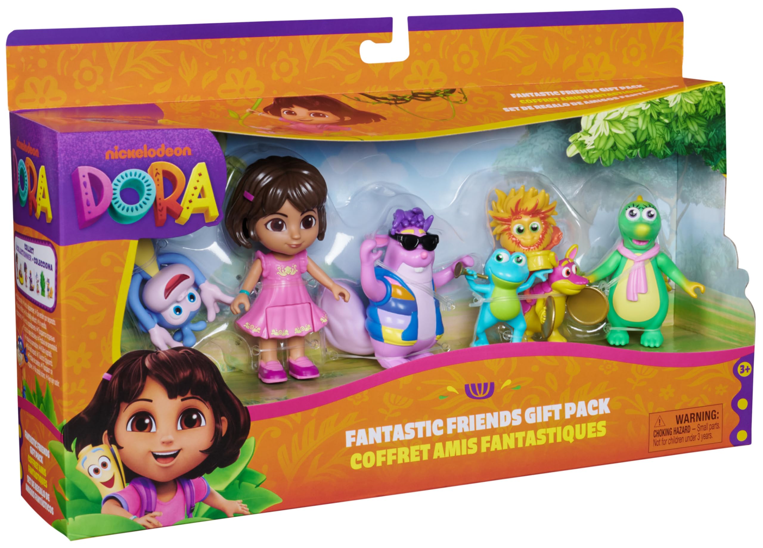 Dora the Explorer Fantastic Friends Gift Pack - Movable Action Figures for Kids 3+ 18