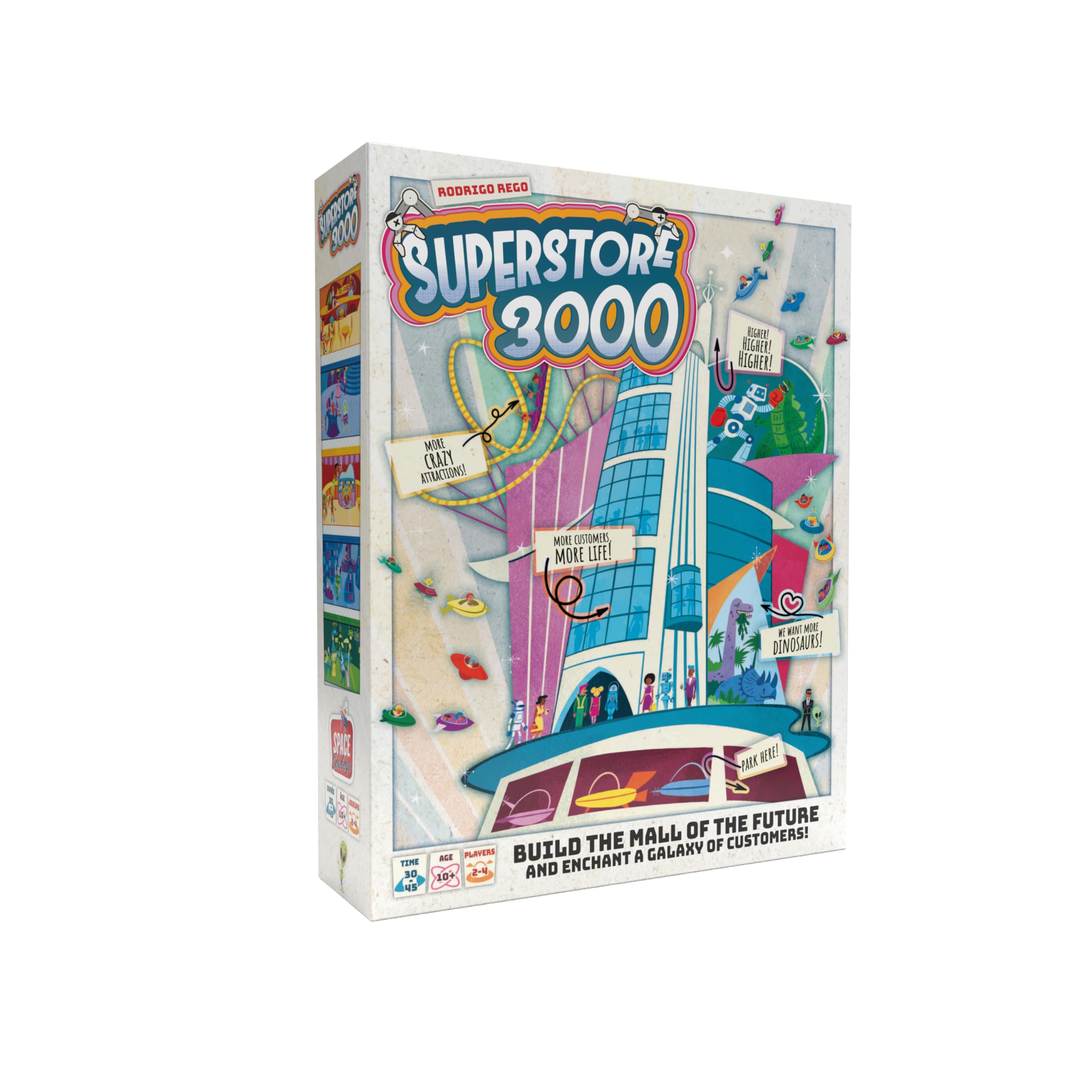 Space Cowboys Superstore 3000 Board Game | Ages 10+ | 2-4 Players | 30-45 Min