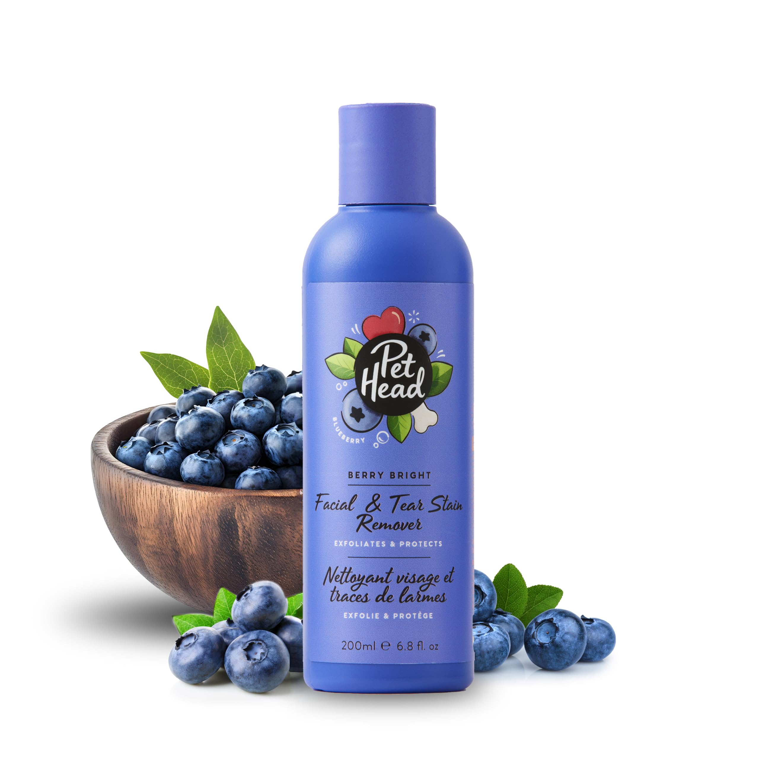 Pet Head Berry Bright Dog Shampoo - Blueberry Scent | 200ml 1