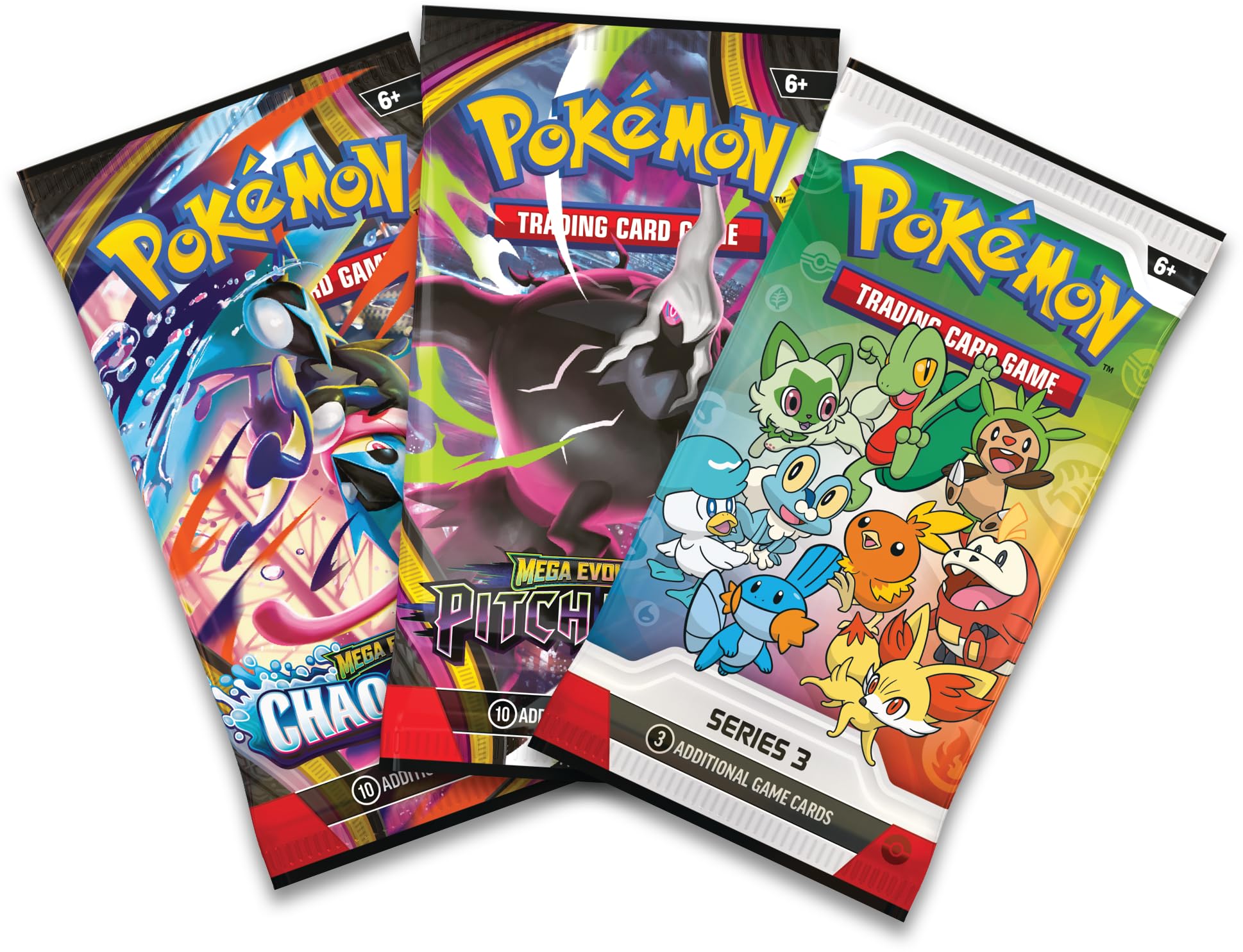 Pokémon TCG: First Partner Illustration Collection—Series 3 | 3 Promo Cards, 2 Booster Packs, 1 Sticker Sheet | Ages 6+