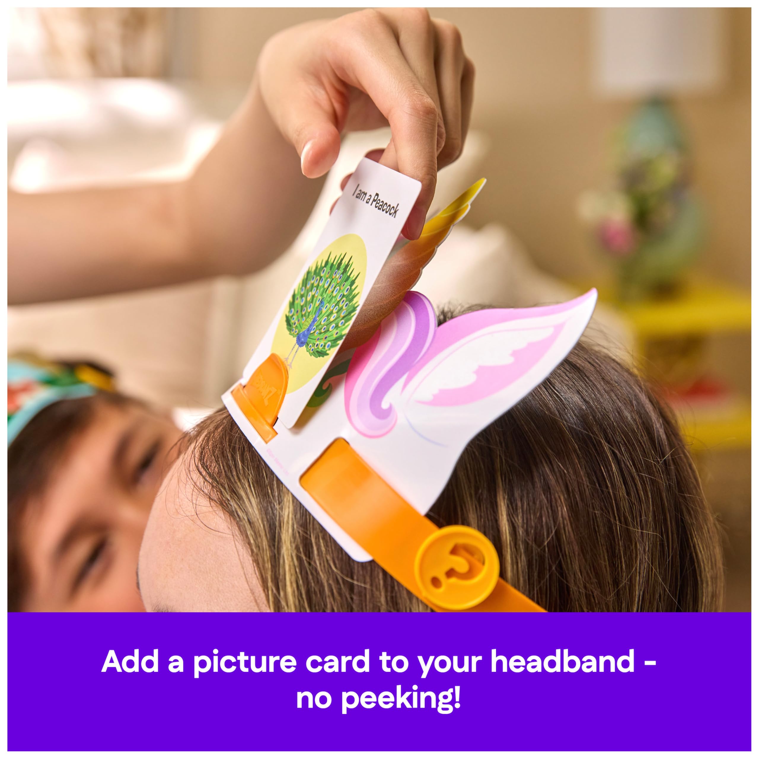 Spin Master Games Hedbanz 3rd Edition 2025 with New Cards & Headbands 2