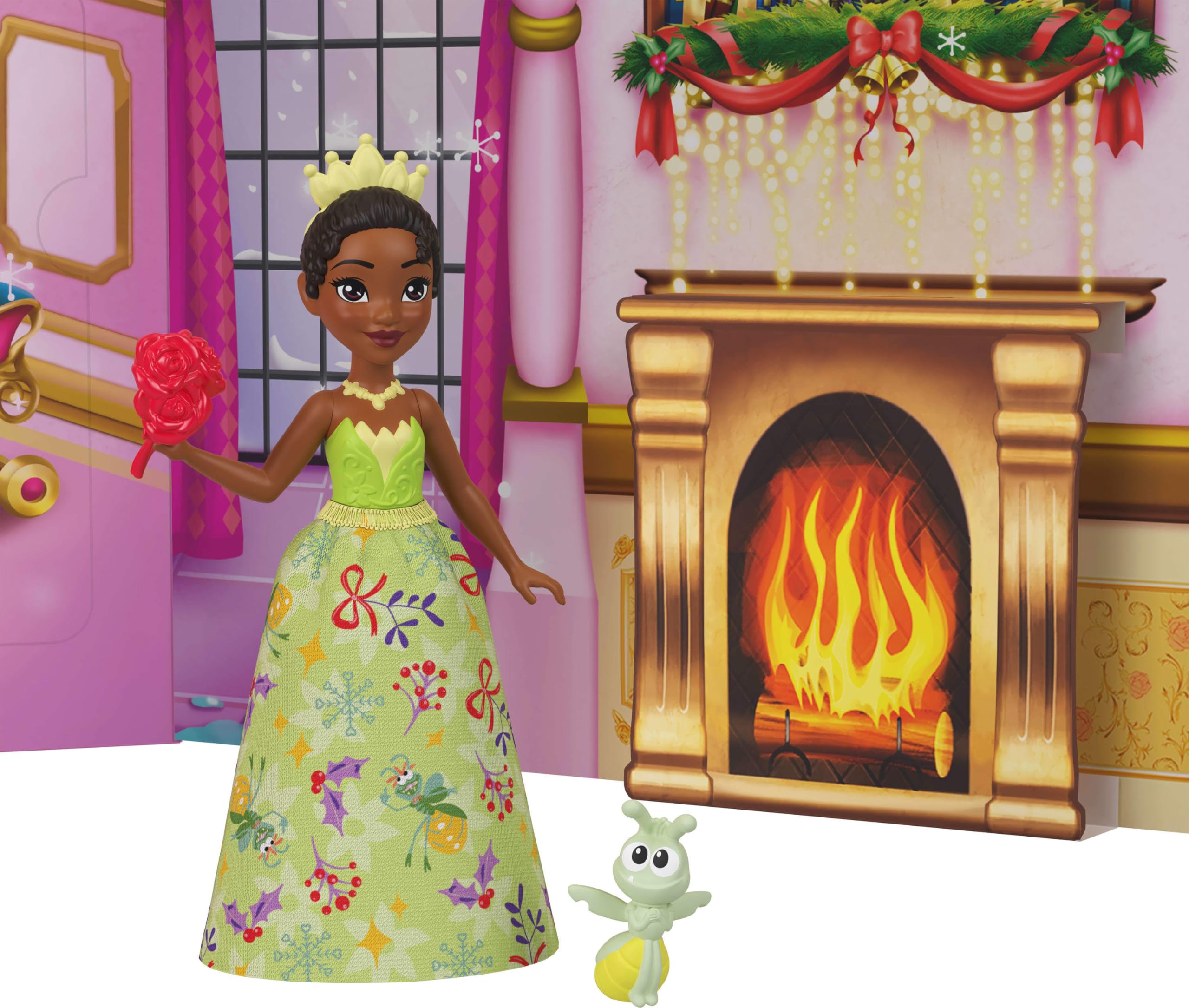 Mattel Disney Princess Doll Advent Calendar - 24 Days of Holiday Surprises with Dolls & Accessories 2