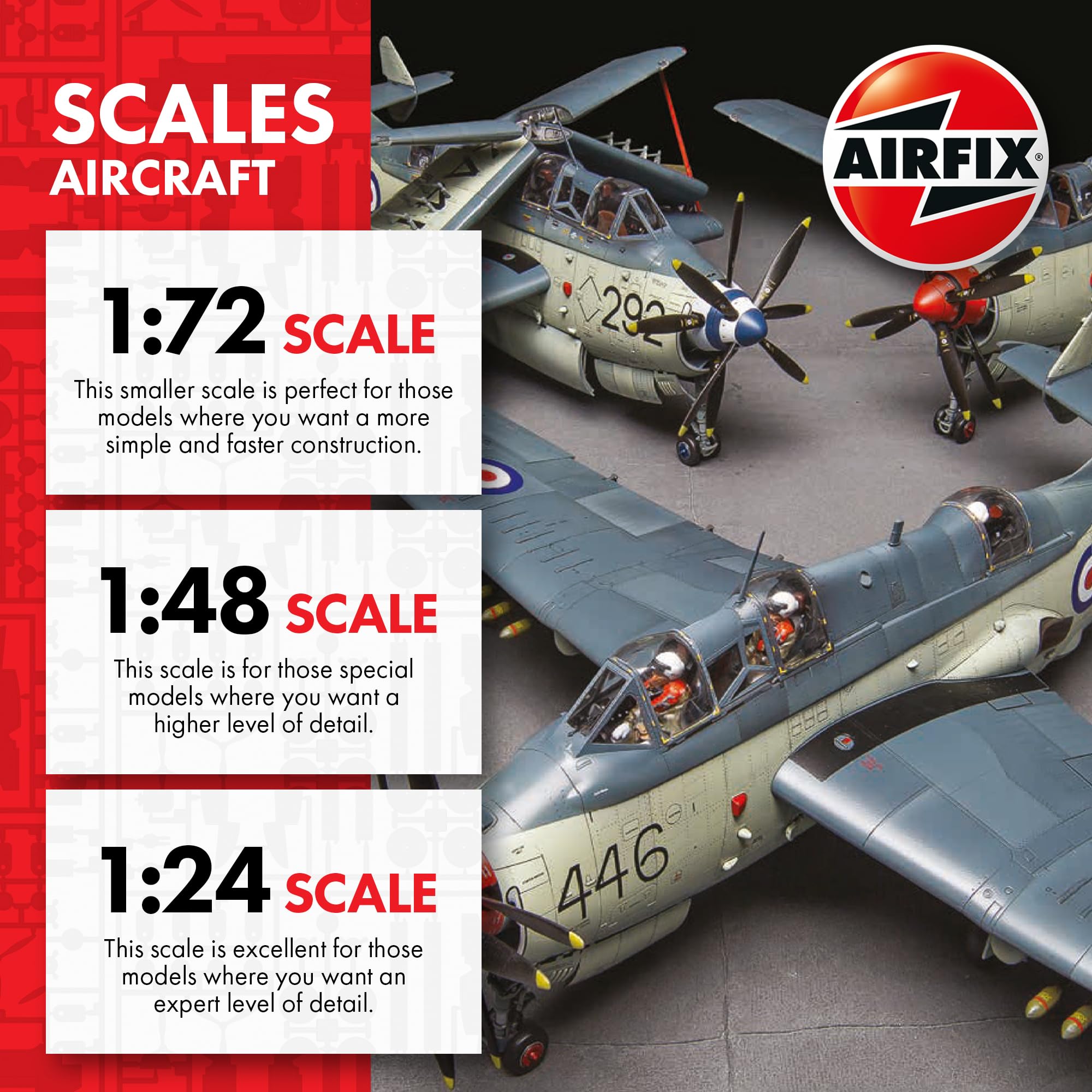 Airfix BAE Harrier GR.9A Model Building Kit - 1:72 Scale Aircraft Model for Ages 8+ 11