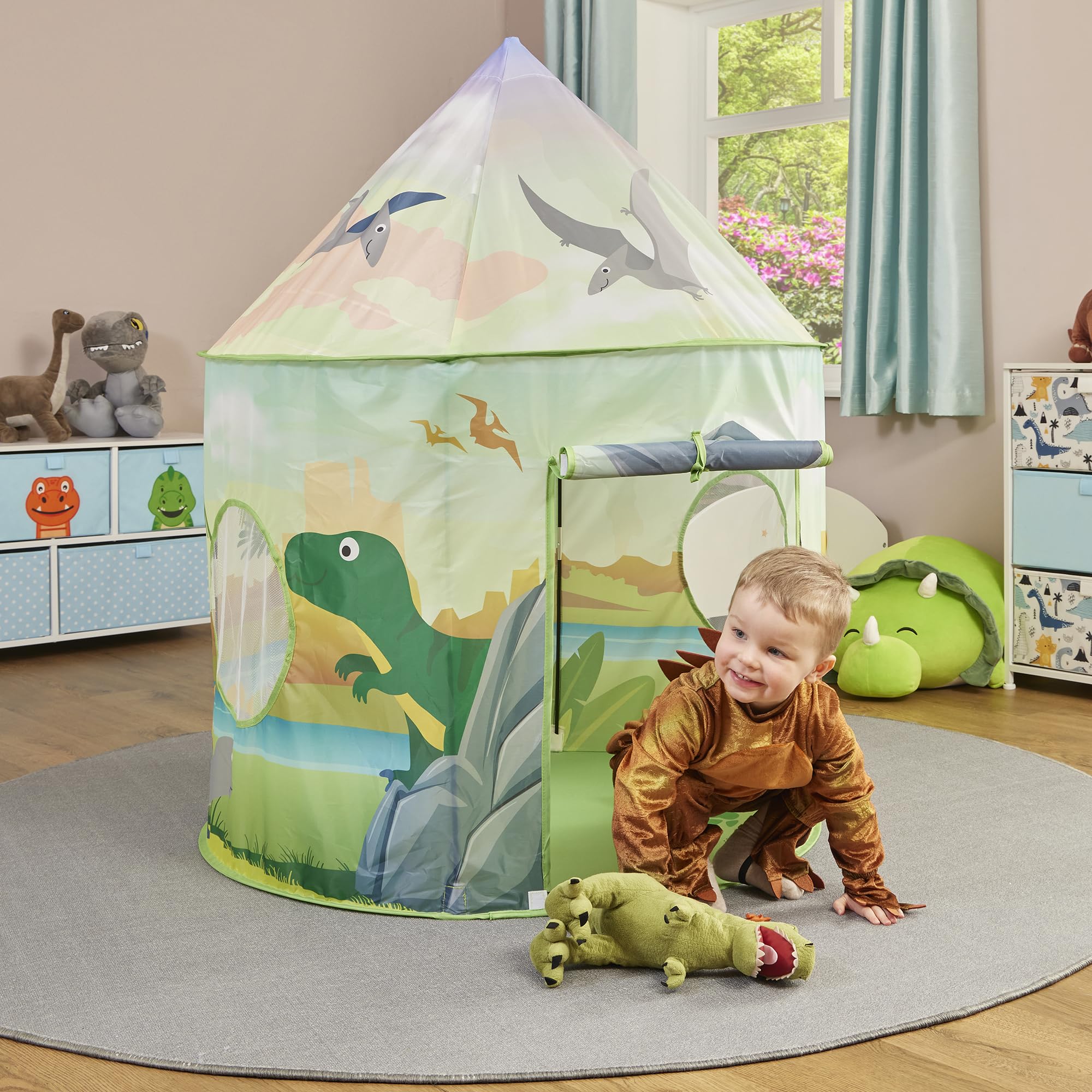Liberty House Toys Dinosaur Play Tent - Immersive Play Space for Ages 18 Months+ 6