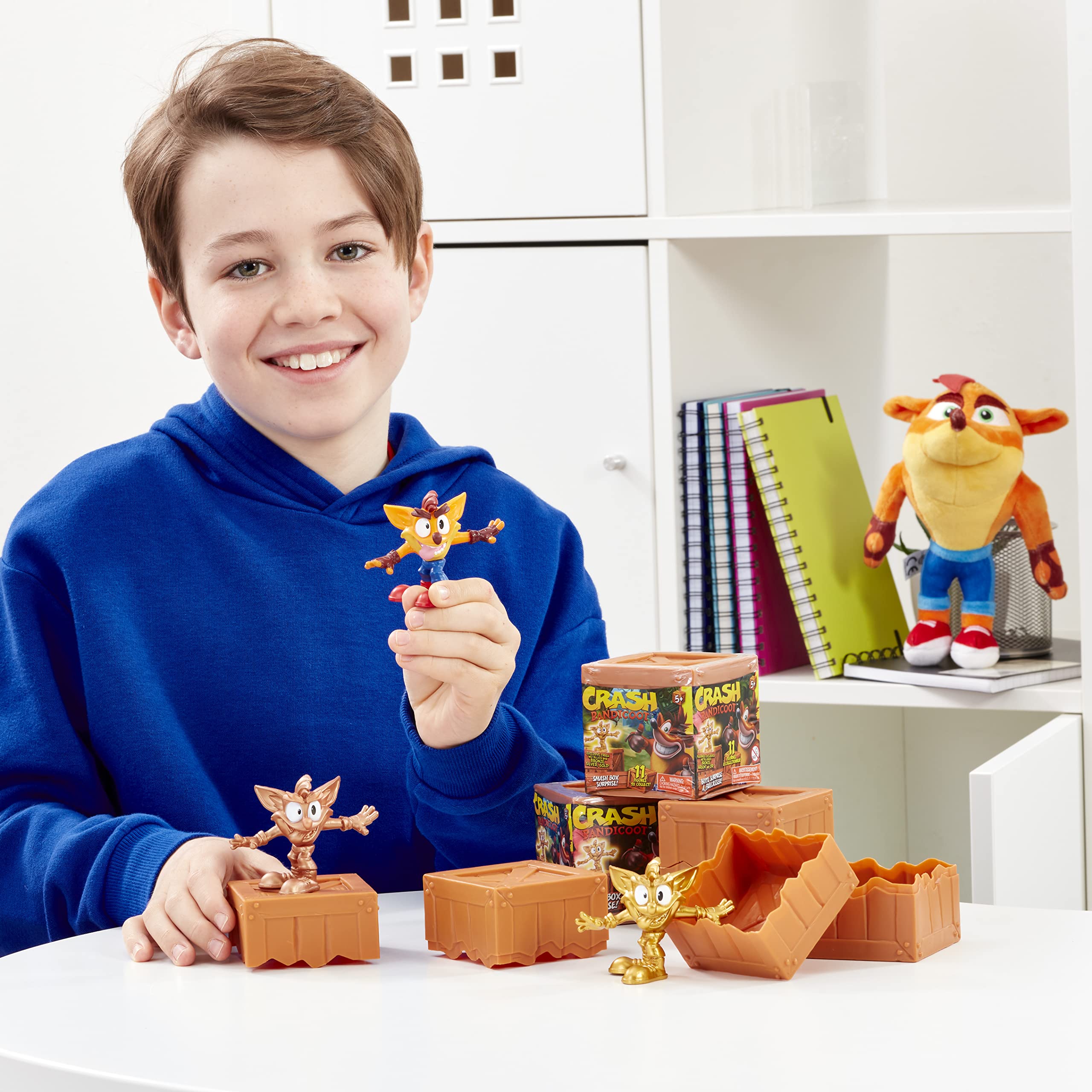 Crash Bandicoot Bandai Smash Box Surprise - 6cm Blind Box Collectible Figures for Kids 8