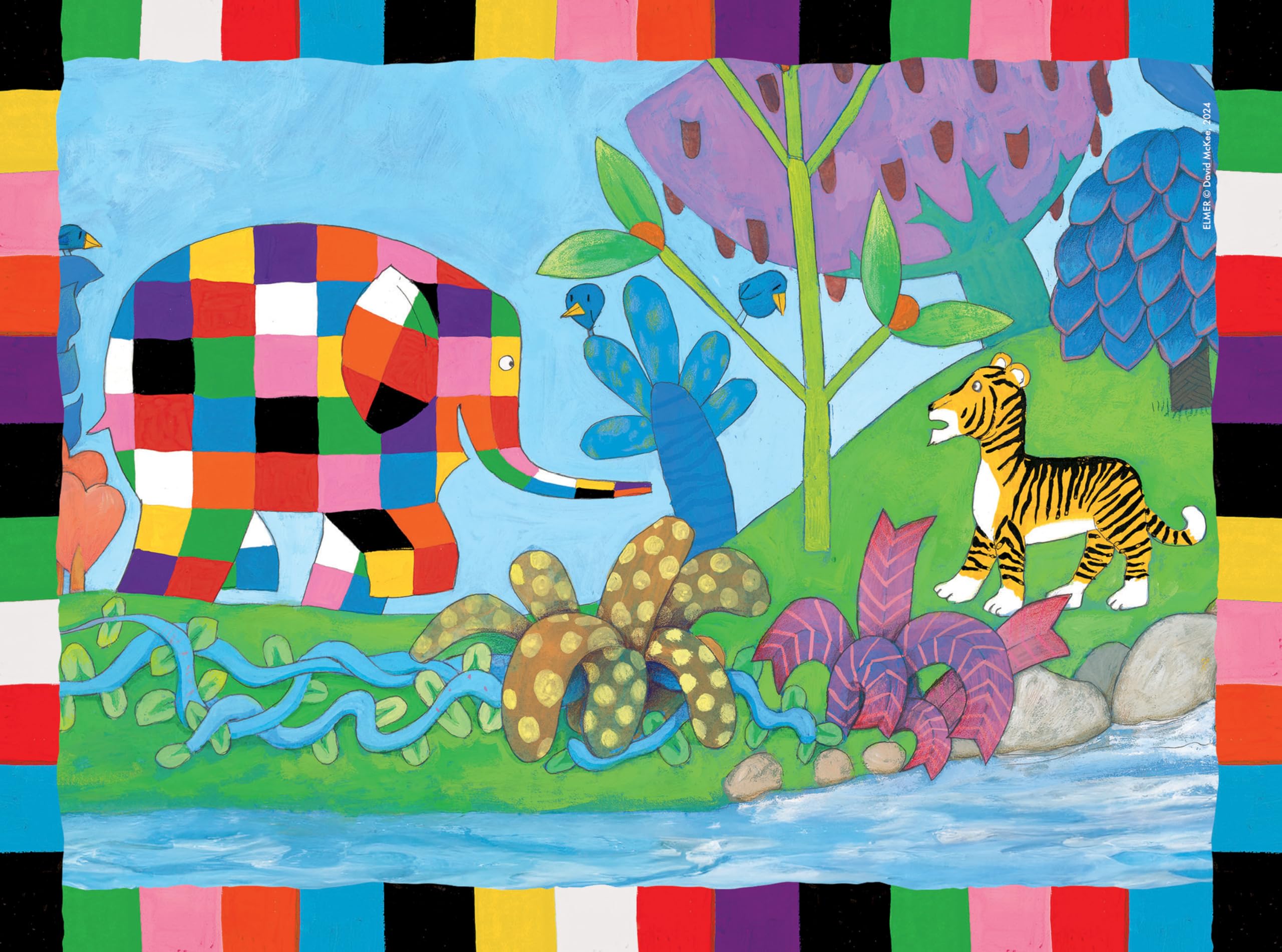 Ravensburger Elmer 4-in-a-Box Jigsaw Puzzle Set for Kids Ages 3 and Up 11