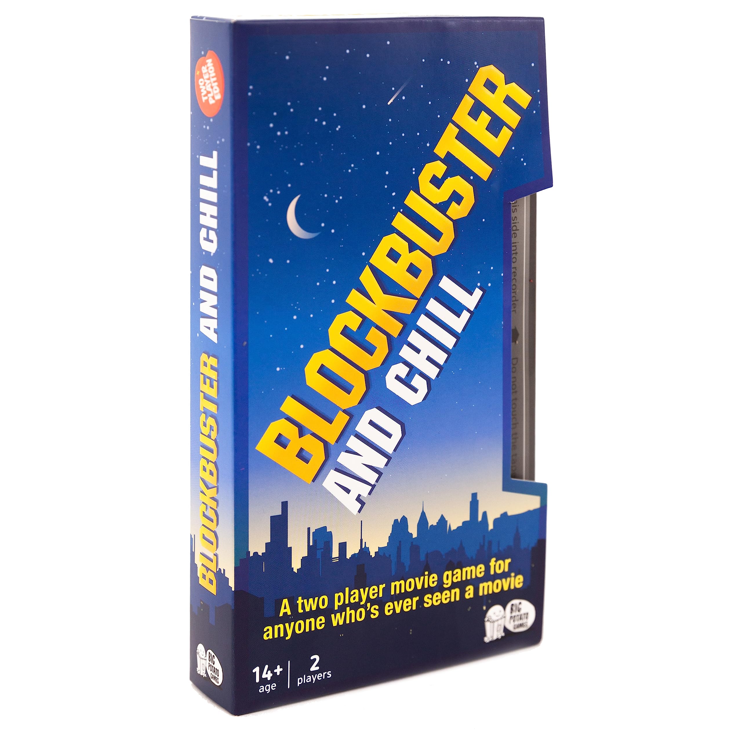 Big Potato Blockbuster and Chill 2 Player Movie Board Game for Adults and Families | Ages 12+