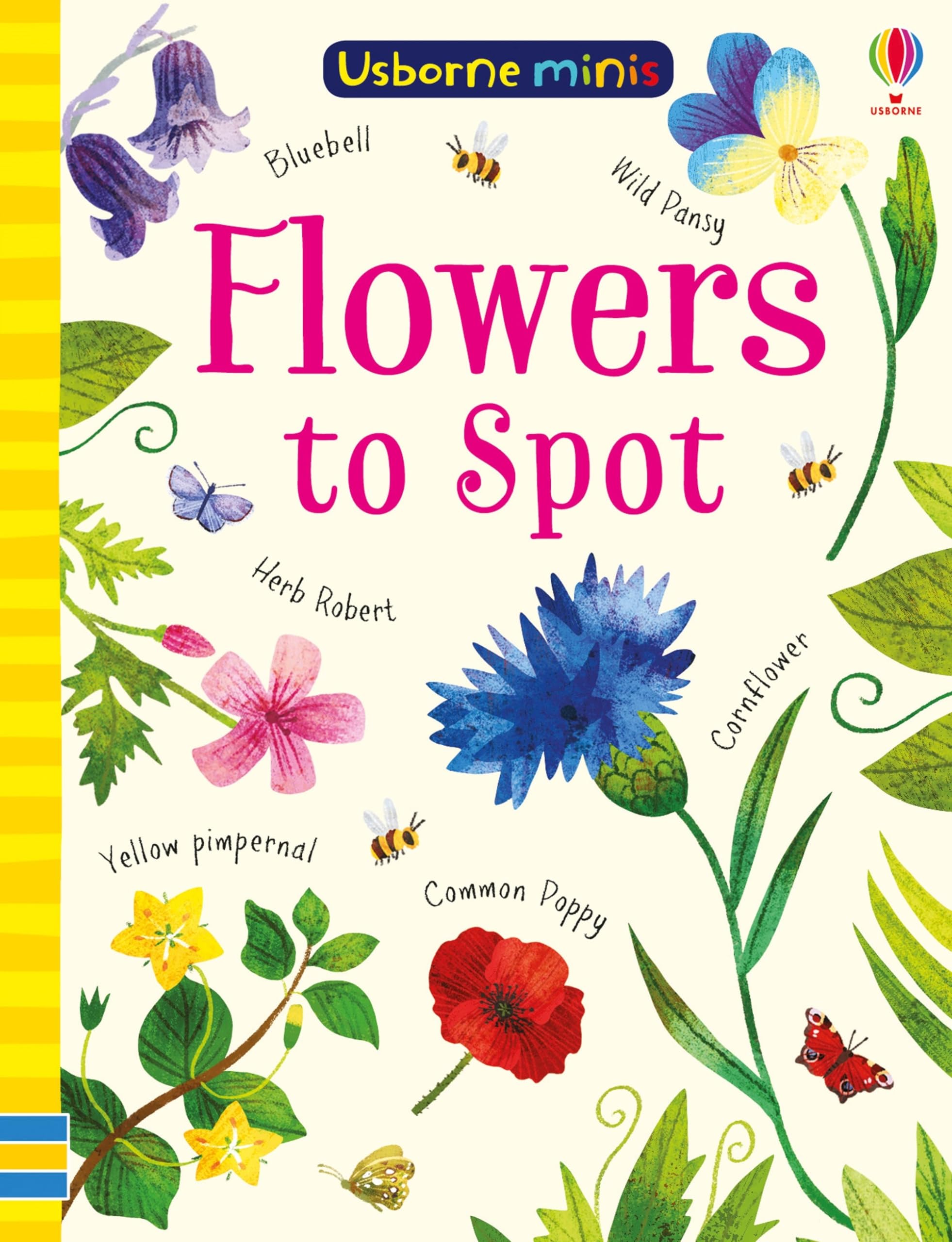 Usborne Flowers to Spot Sticker Book | Ages 6-9 | Paperback