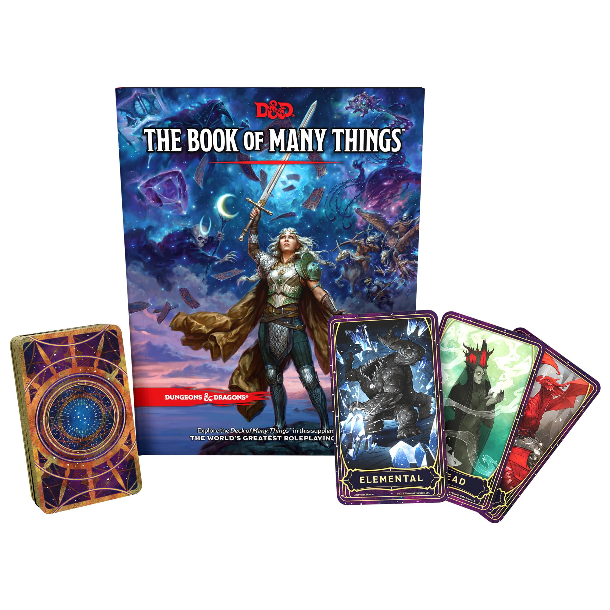 Dungeons & Dragons The Deck of Many Things - Includes Book of Many Things | 66 Cards 2