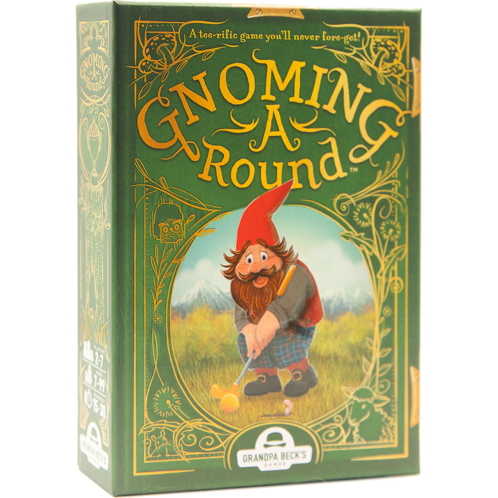 Grandpa Beck's Games Gnoming A Round Card Game | Family Fun | Ages 7+