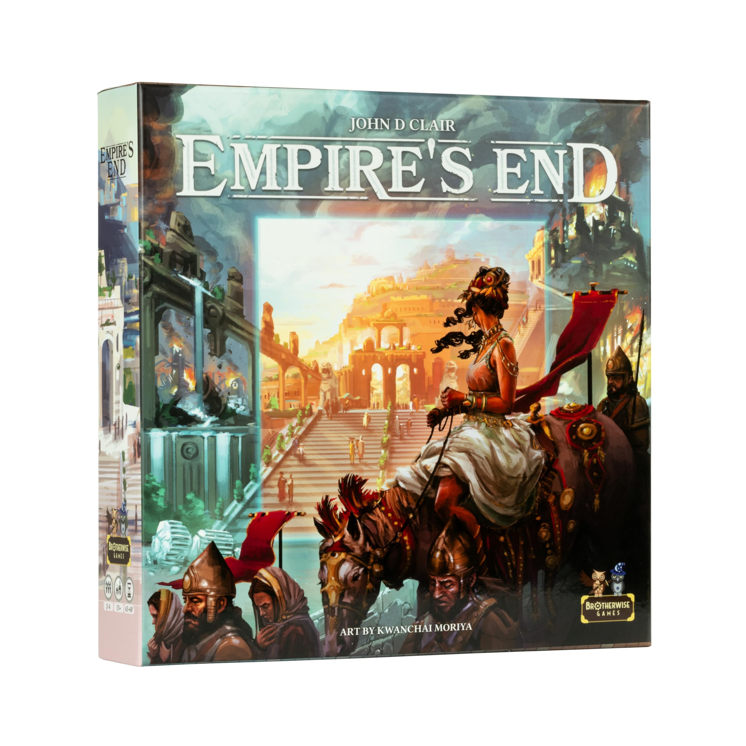 Brotherwise Games Empire's End Strategy Board Game | 2-4 Players | 30 Min Playtime | Ages 15+ 1