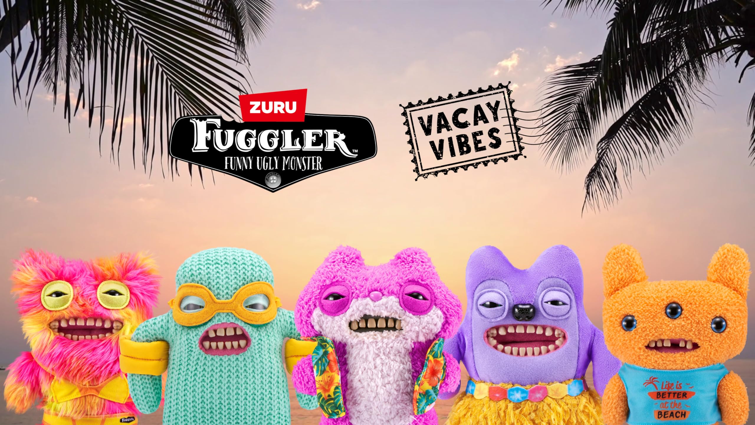 Fuggler Vacay Vibes Plush Toy - Munch Munch Ginger | 9-inch Soft Doll | Ages 4+ 7