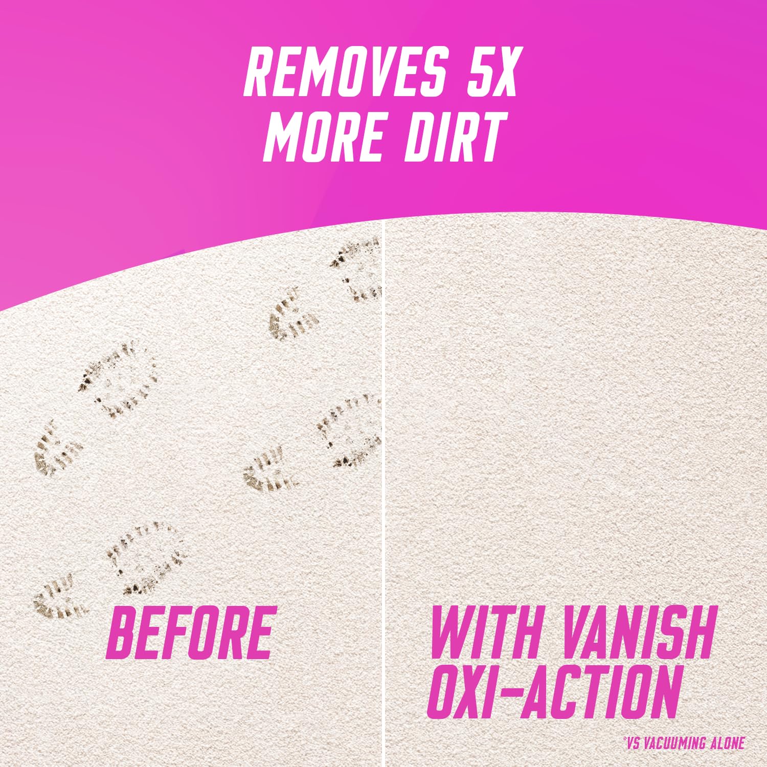Vanish Carpet & Upholstery Clean & Fresh Power Powder (650g) 9