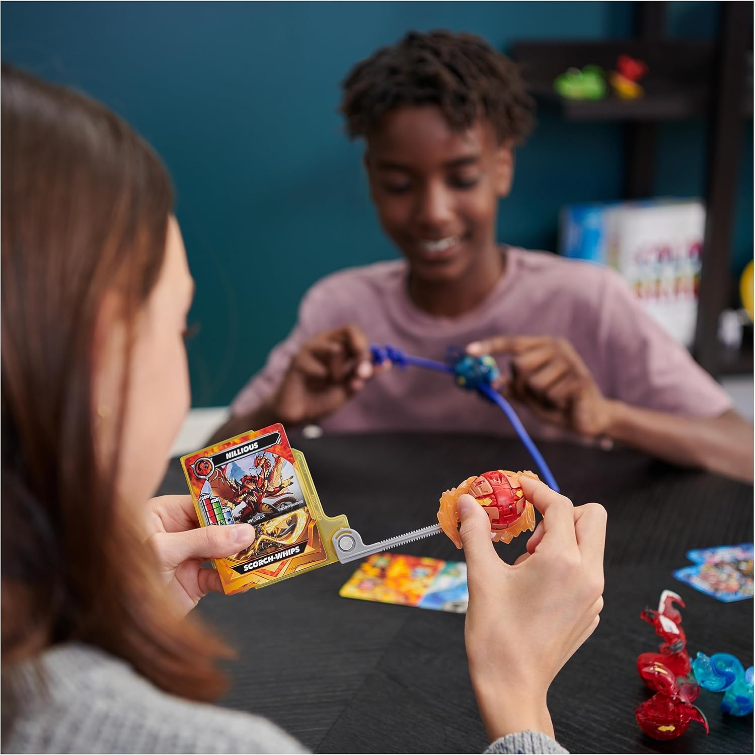 BAKUGAN Ultimate 6-Pack - Spinning Attack Dragonoids, Titanium & Core Balls for Kids 6-8 8