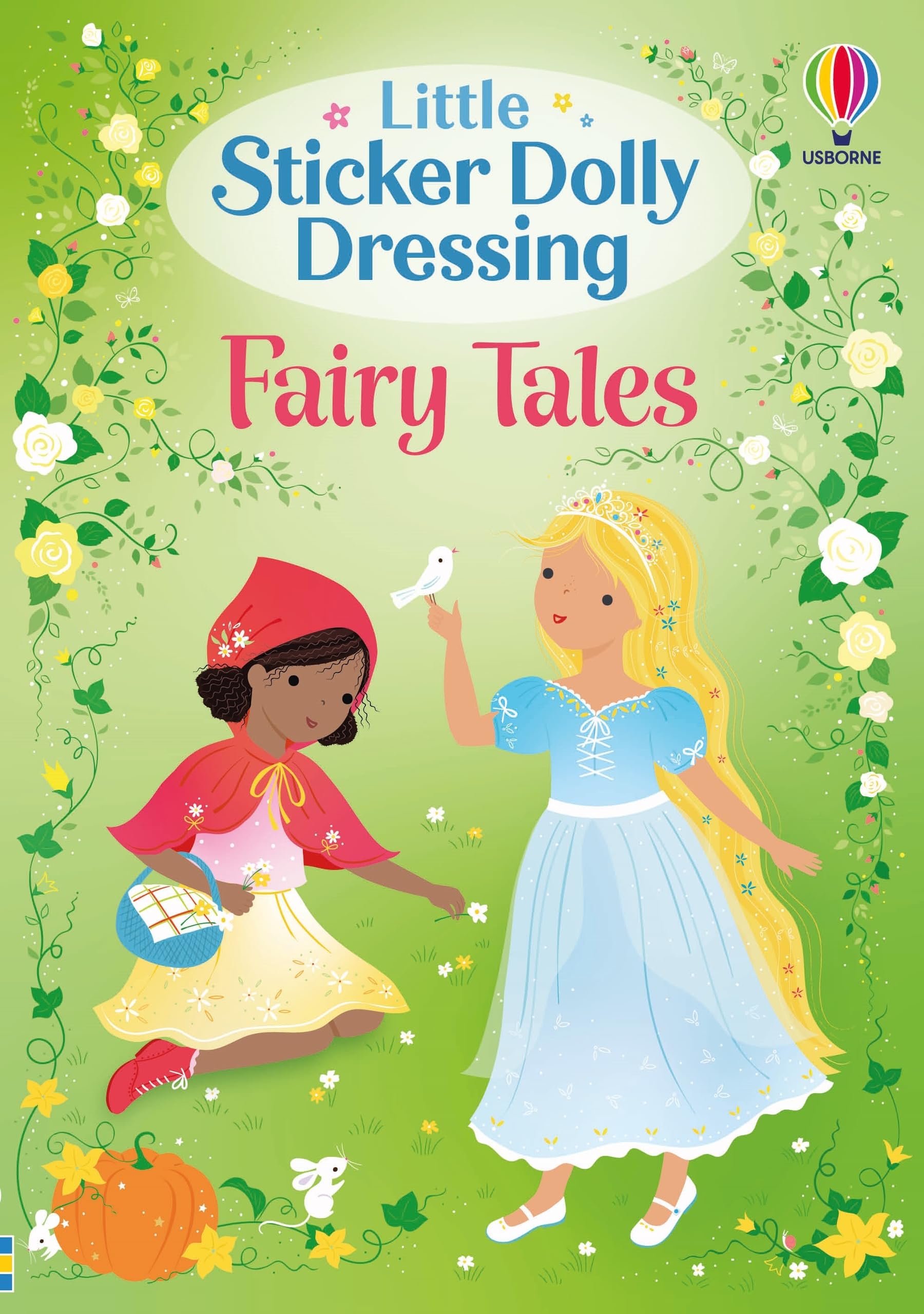Usborne Little Sticker Dolly Dressing Fairy Tales Activity Book | Paperback | Ages 4-6 1