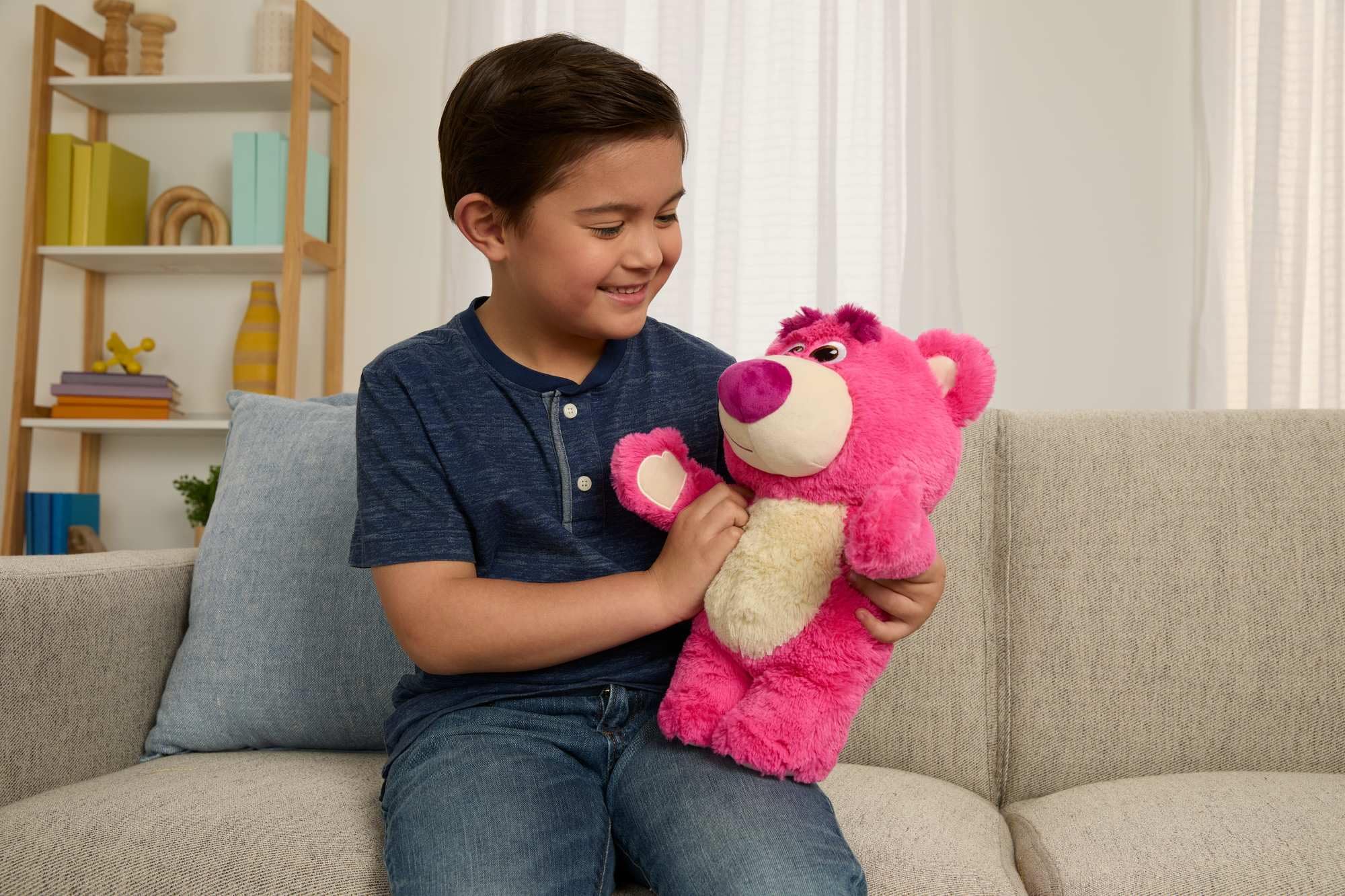 Mattel Lotso (Toy Story) Stuffed Toy with Sounds | 13.75 inches Tall | Ages 3+ 3