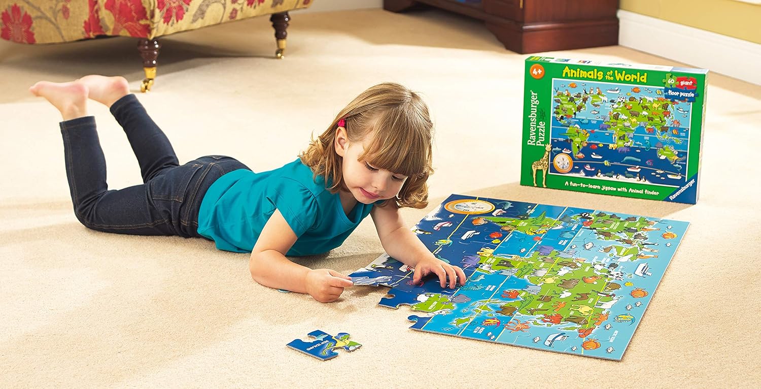 Ravensburger Animals of the World 60-Piece Jigsaw Puzzle for Kids 4 Years and Up 5