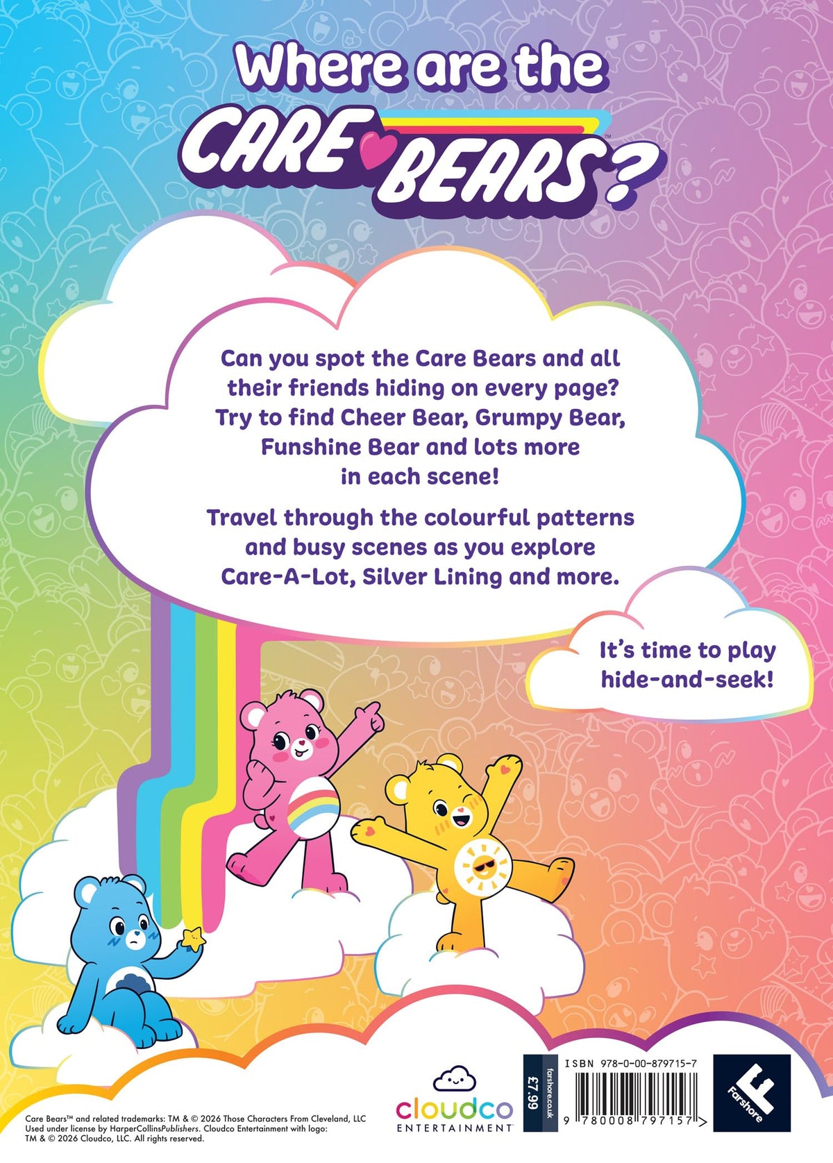 Care Bears: Where Are the Care Bears? Search & Find Activity Book - 40 Pages - Ages 5–10