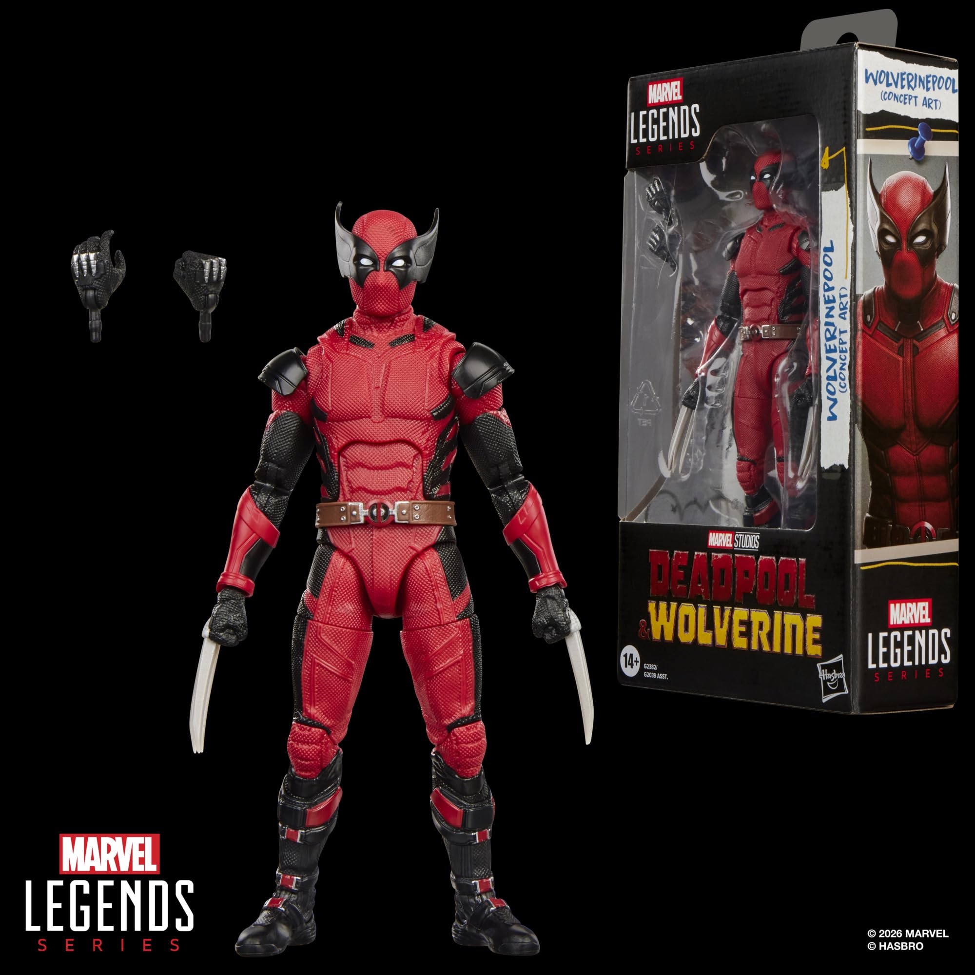 Marvel Legends Wolverinepool (Concept Art) Action Figure - 15cm Scale, Ages 14+ 8