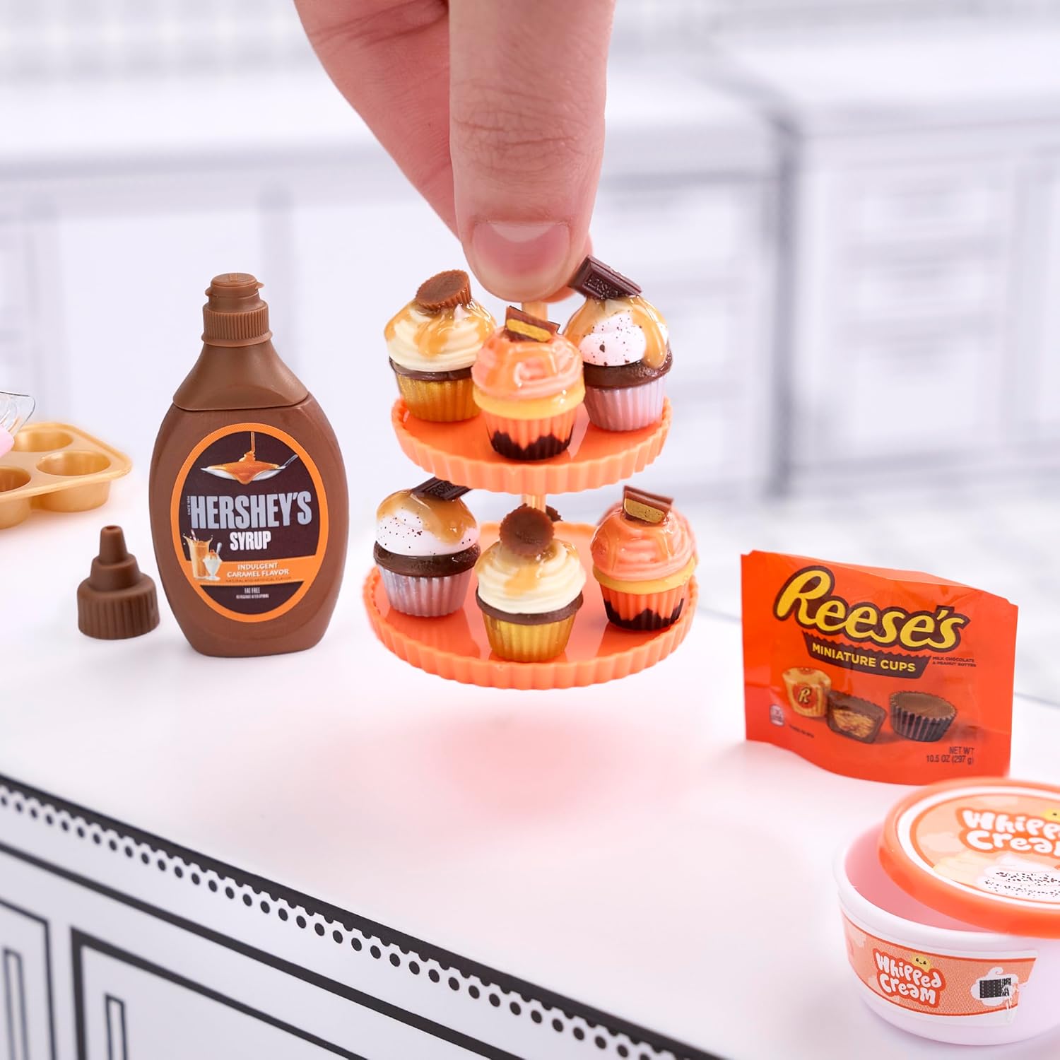 MGA's Miniverse Make It Mini Food - Brunch Multipack, Hershey Mini Collectibles, 4