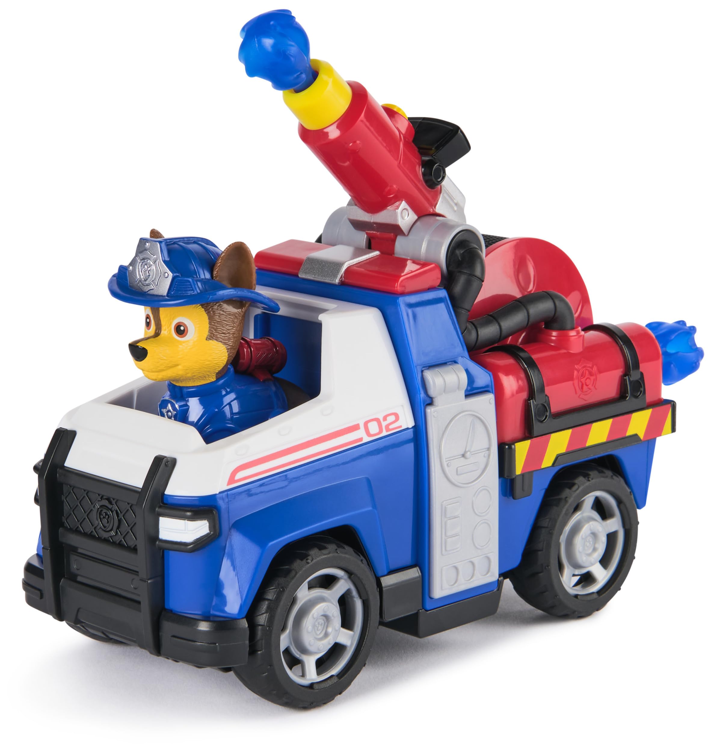 Paw Patrol Chase Rescue Fire Cruiser with Action Figure & Projectile Launcher - Fire Truck Playset for Kids 3+ 1