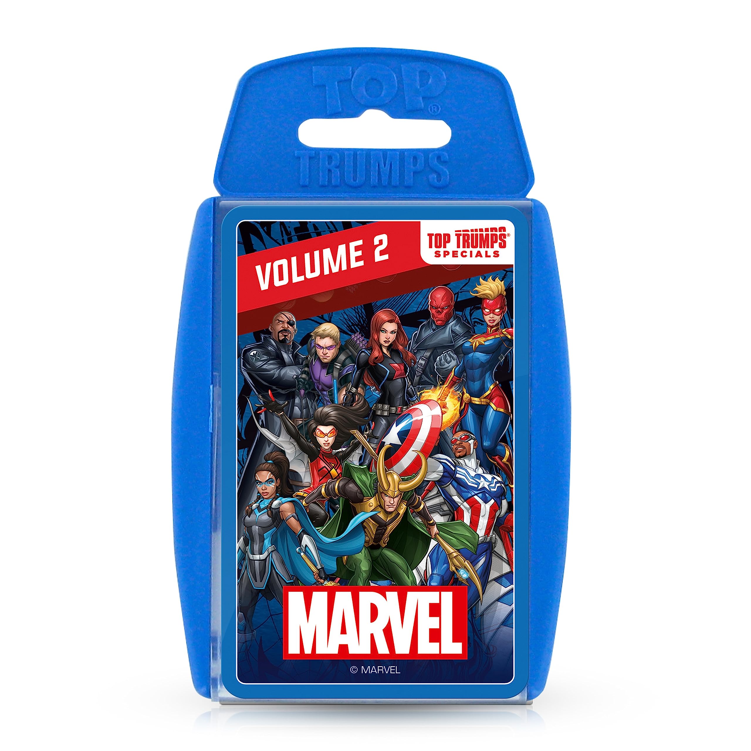 Top Trumps Marvel Universe 2 Card Game - Features Sam Wilson as Captain | 30 Cards | Unisex Children 1