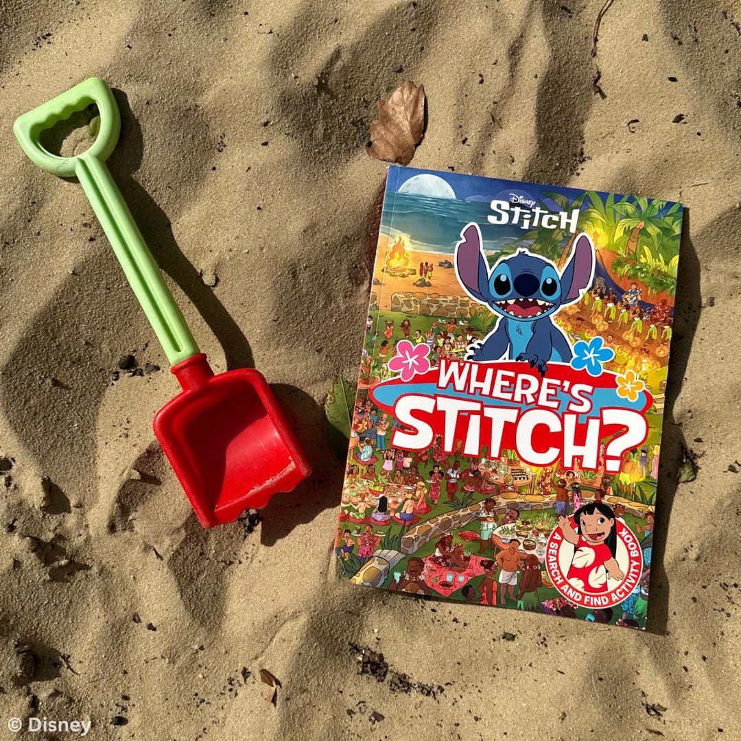 Studio Press Where's Stitch?: A Disney Search-and-Find Activity Book | Paperback | English 7