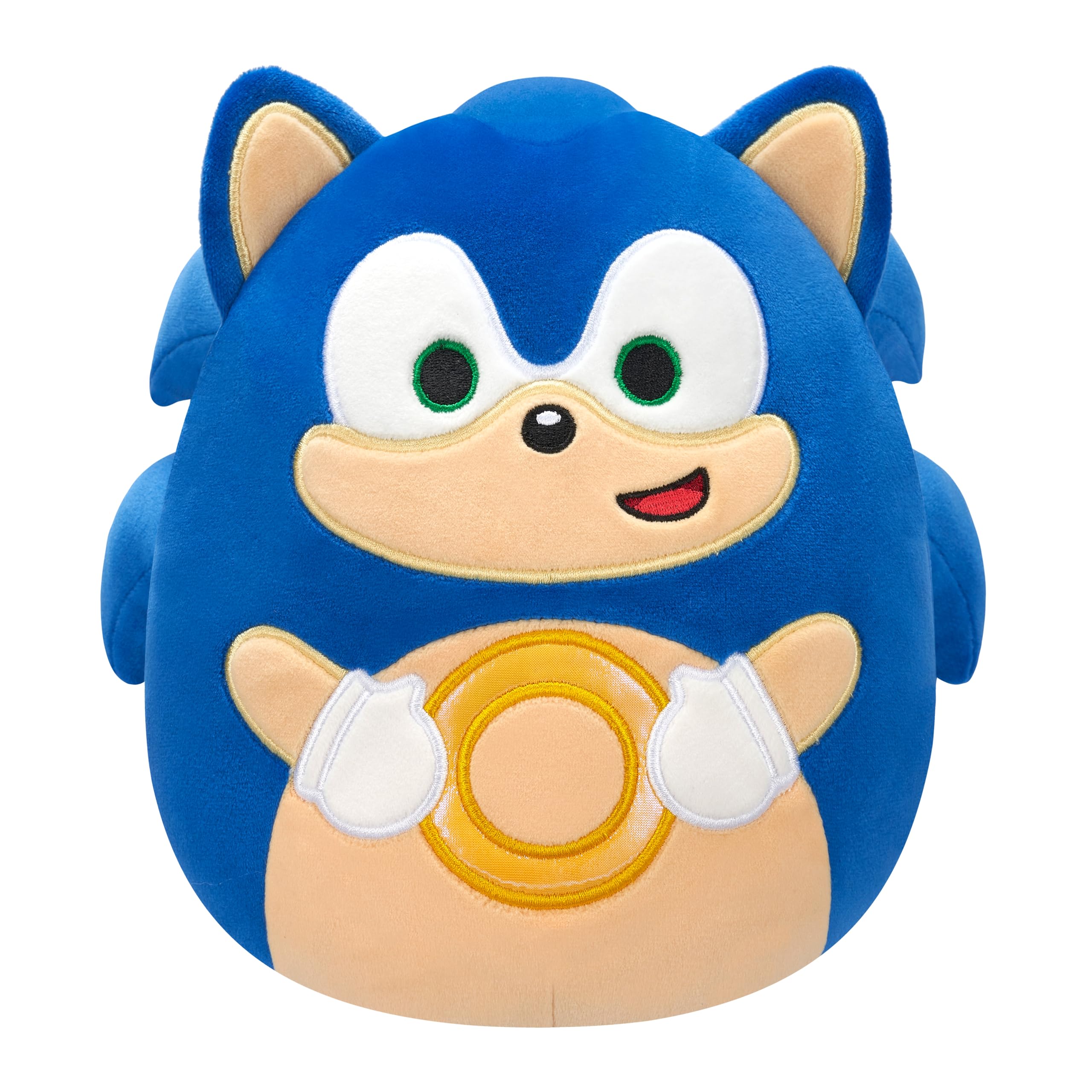 Squishmallows 8-inch Sonic the Hedgehog Plush - Holding Gold Rings, Official SEGA Licensed 7